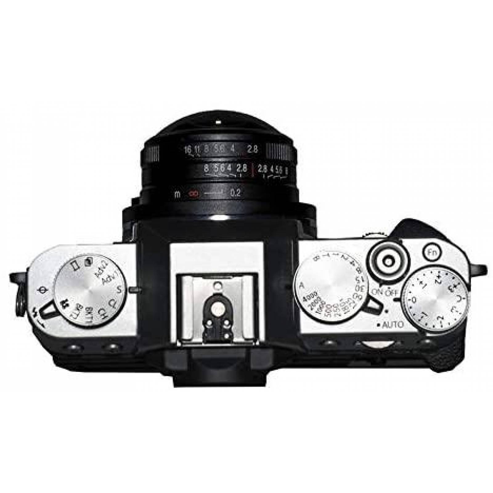 Ojo de pez circular LAOWA VE428FX 4 mm f / 2.8 210  -Negro