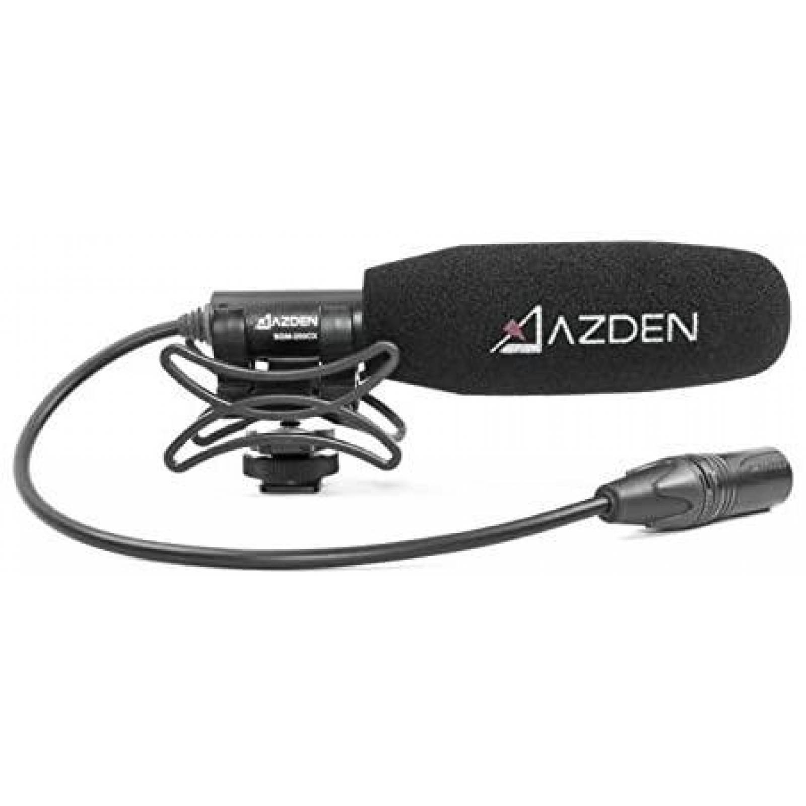 Microfono AZDEN SGM-250CX Profesional compacto -Negro
