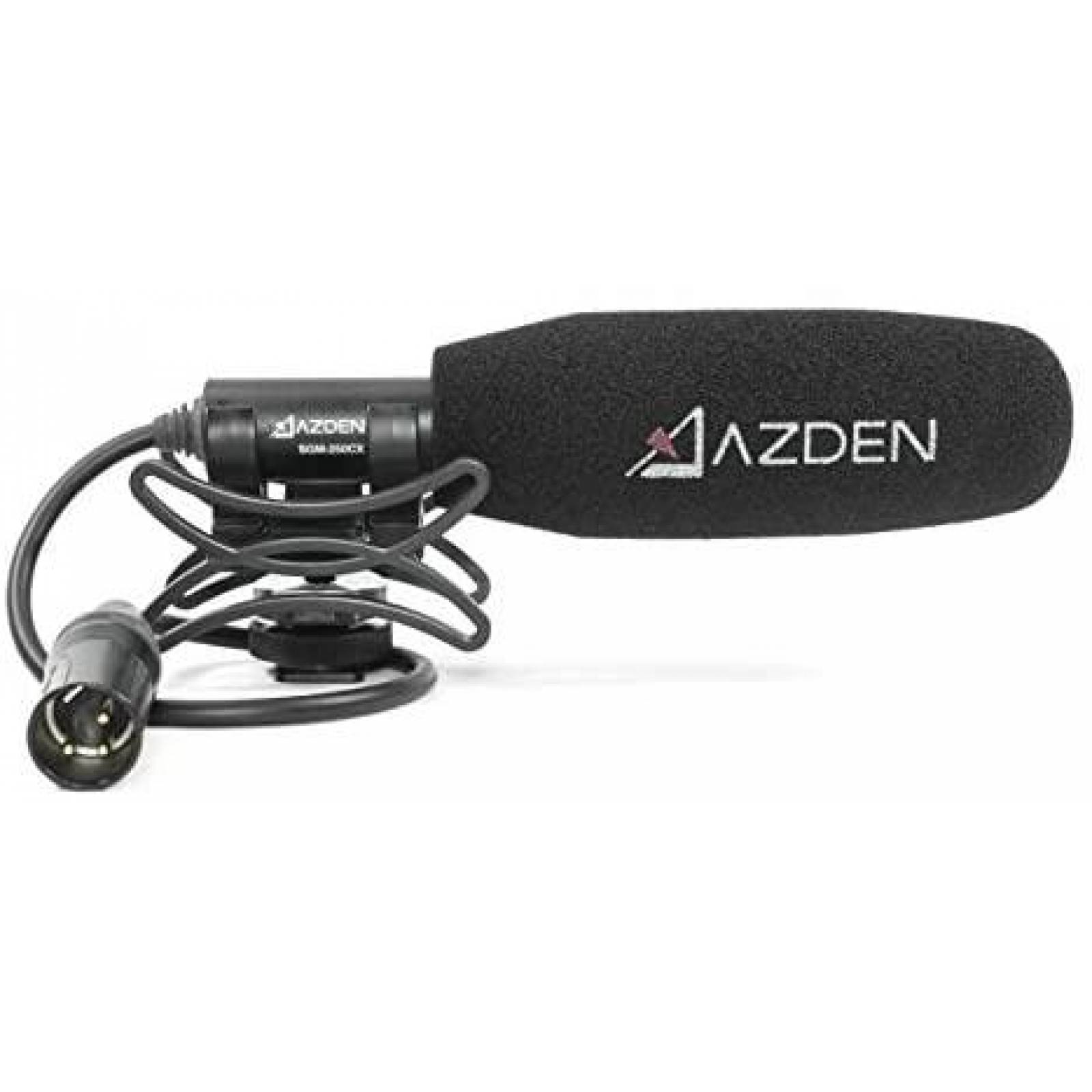 Microfono AZDEN SGM-250CX Profesional compacto -Negro
