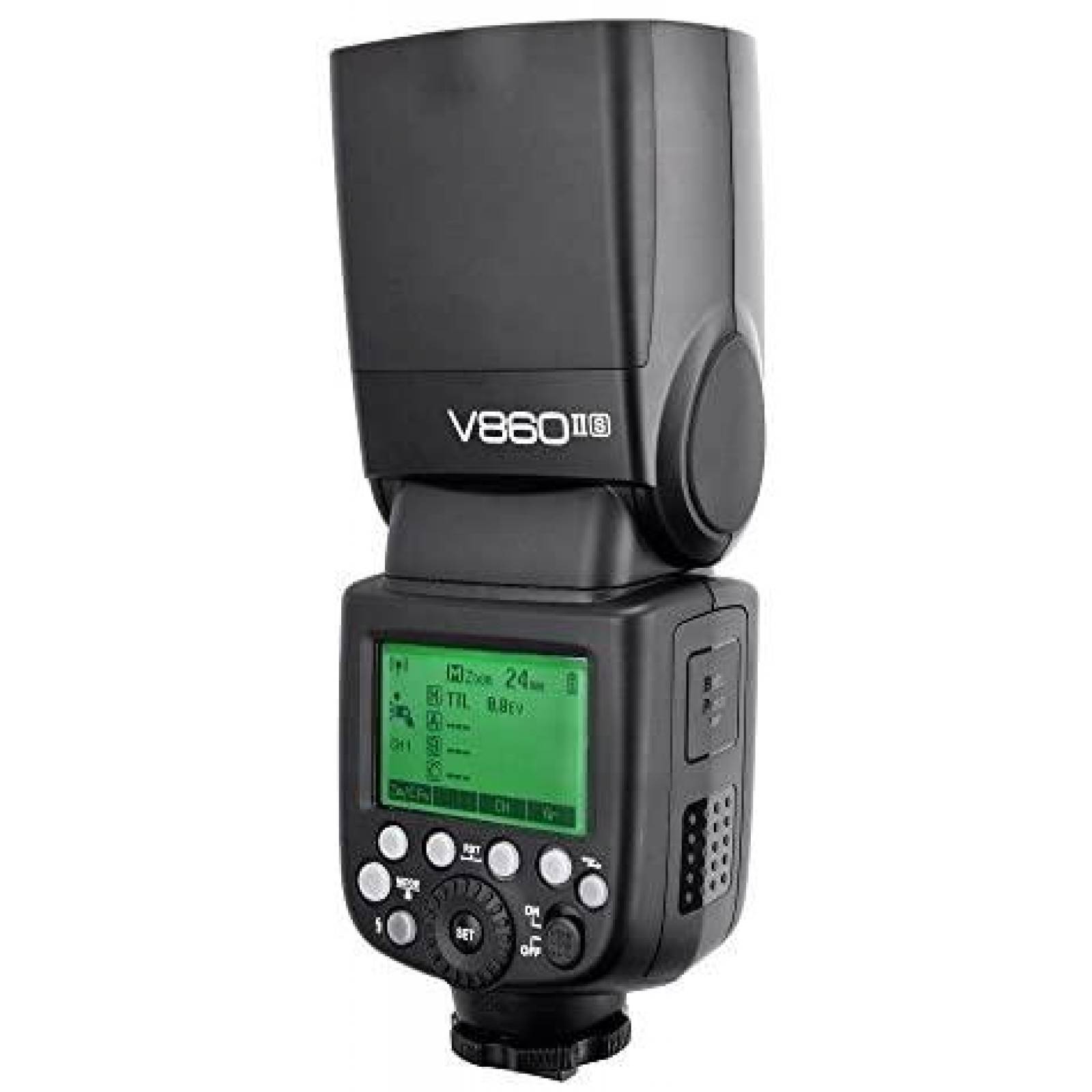 Flash Godox v860ii-s TTL HSS 1/8000s 2.4 G con Filtros -Neg