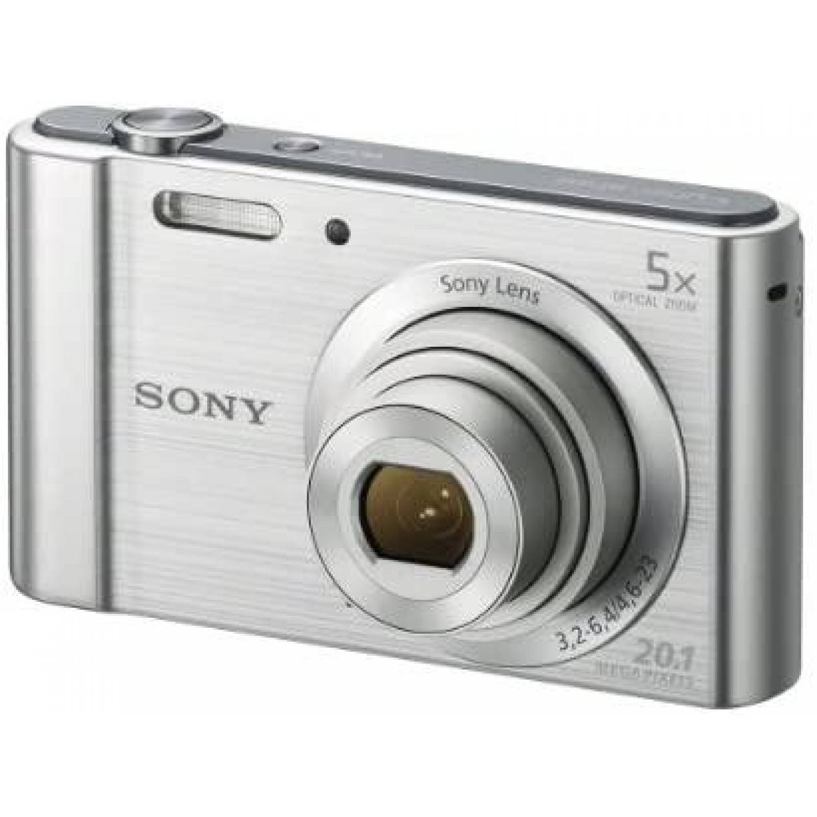 Camara de Fotografias Sony Digital 20.1 MP -Plateado
