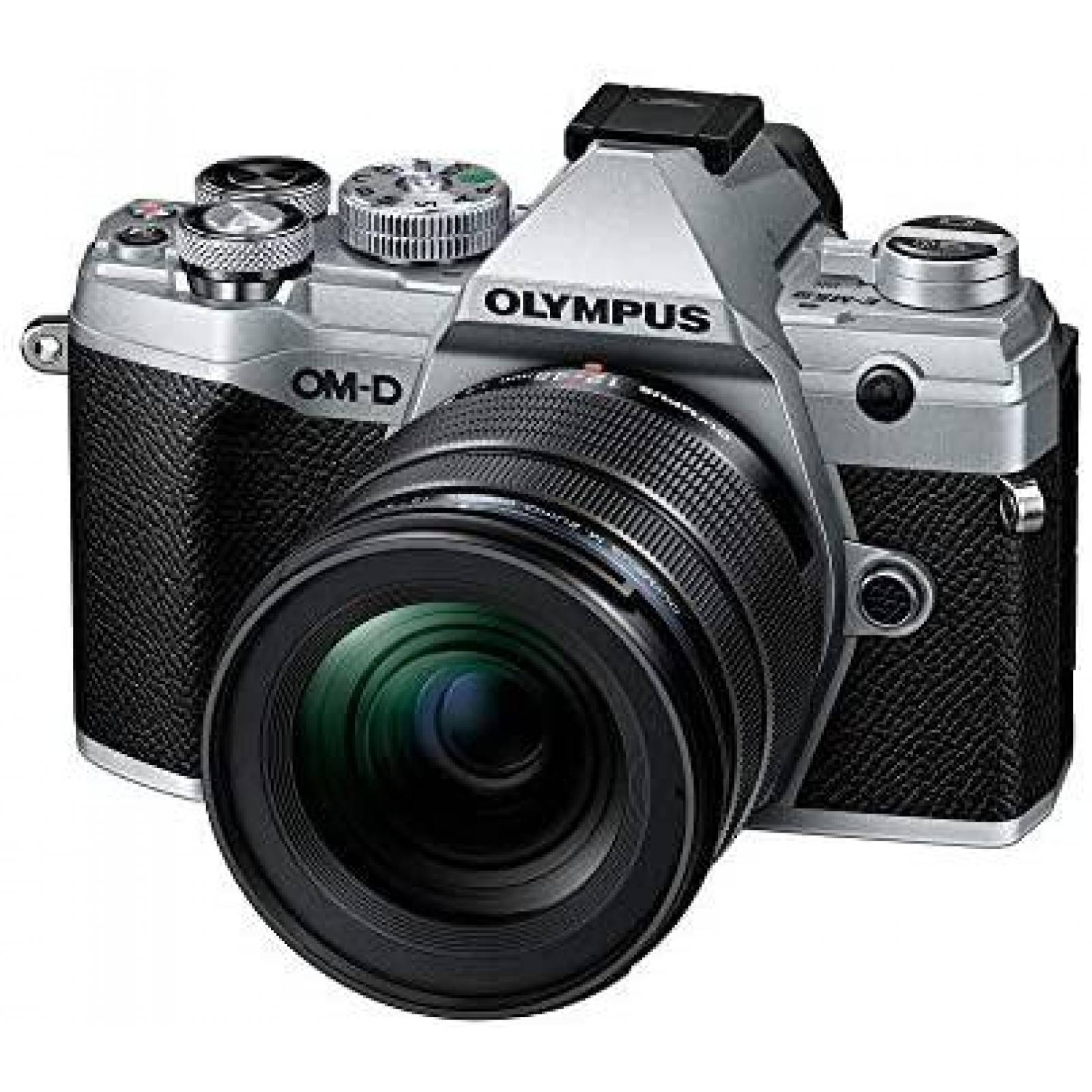 Camara Olympus OM-D E-M5 Mark III Lente 12-45mm -Plateado