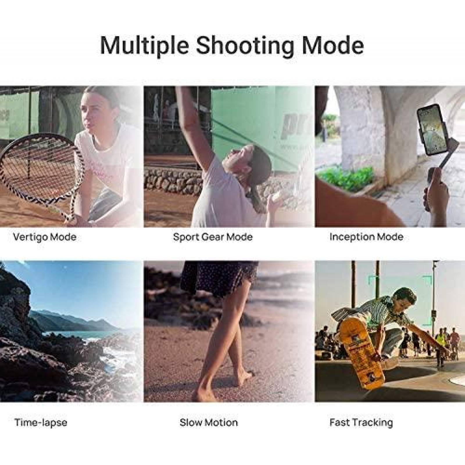 Estabilizador MOZA Mini-MX para Smartphone de 3 Ejes -Gris