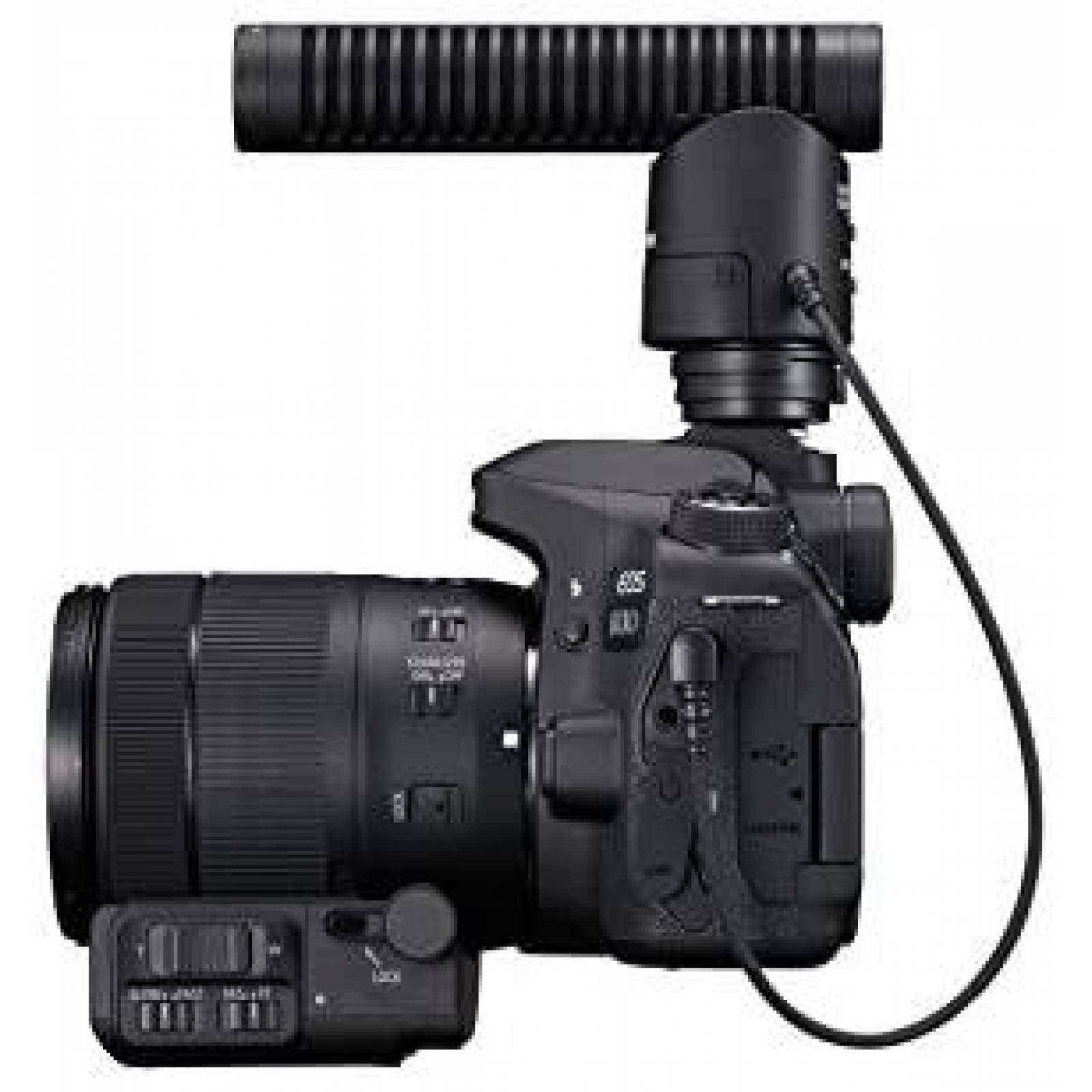 Microfono Canon DM-E1 42db 1 canal 0.45lb 90 -Negro