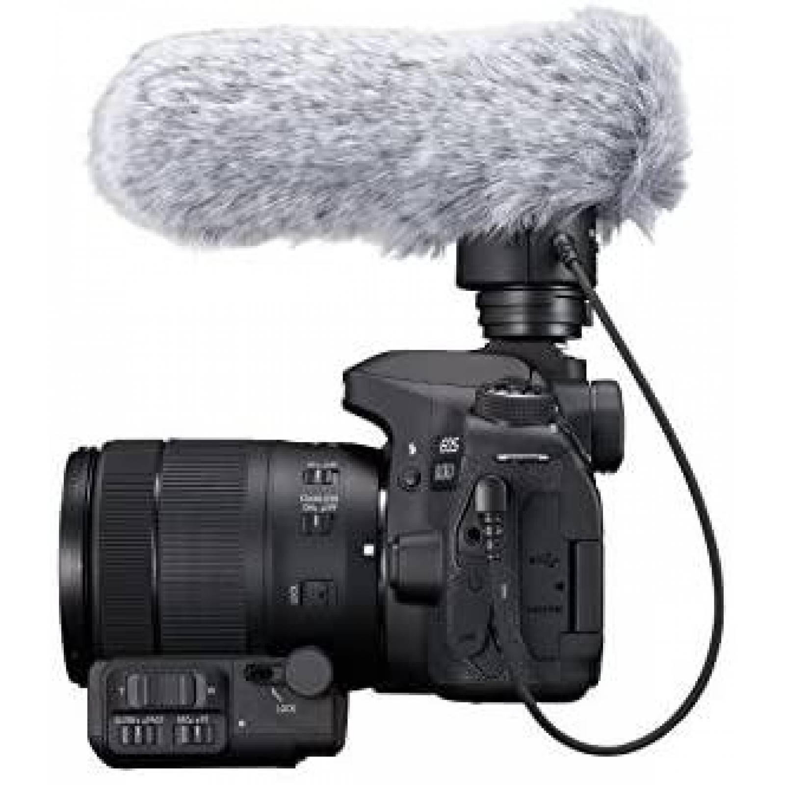 Microfono Canon DM-E1 42db 1 canal 0.45lb 90 -Negro