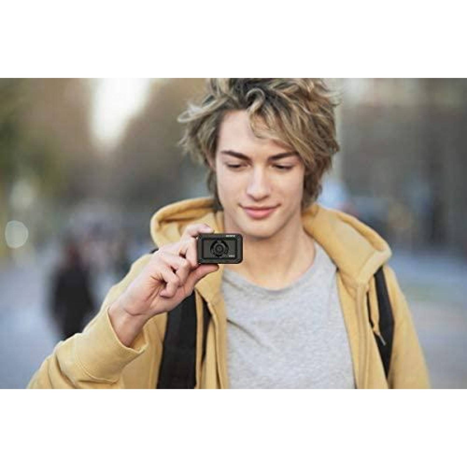 Camara de Accion Sony RX0 II 1'' Sensor Ultra -Negro