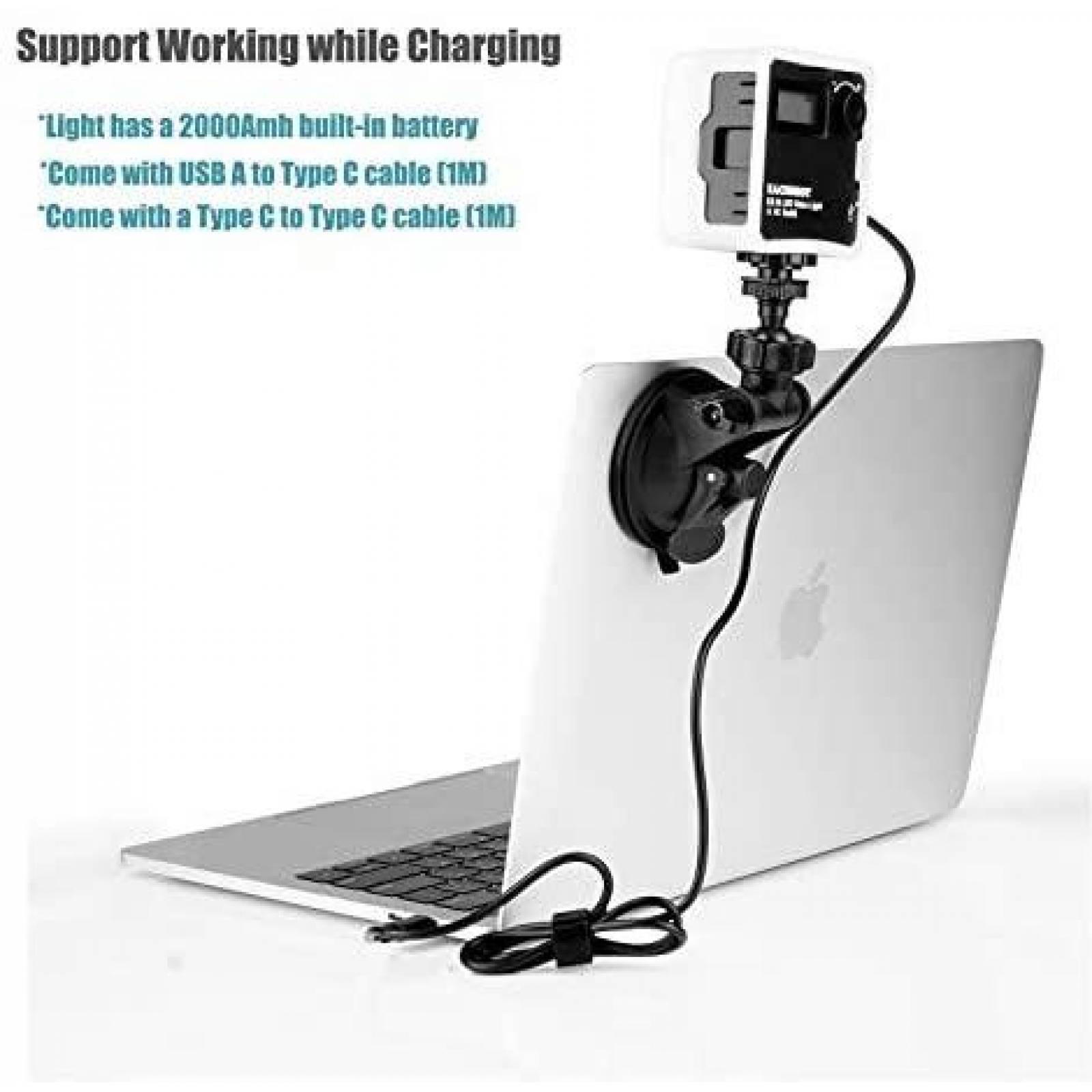 Lampara para Conferecnias HolaFoto Montable a Computadora