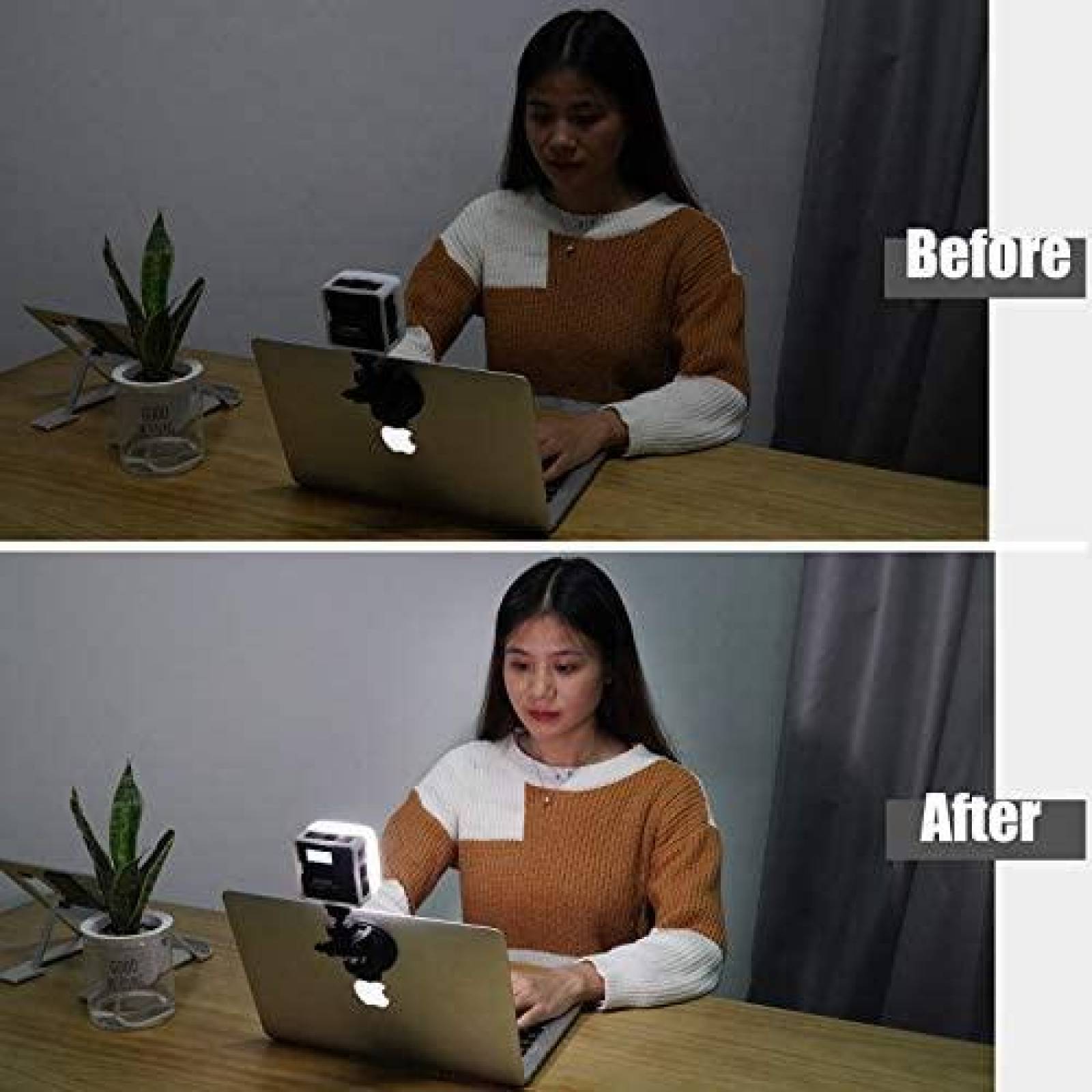 Lampara para Conferecnias HolaFoto Montable a Computadora