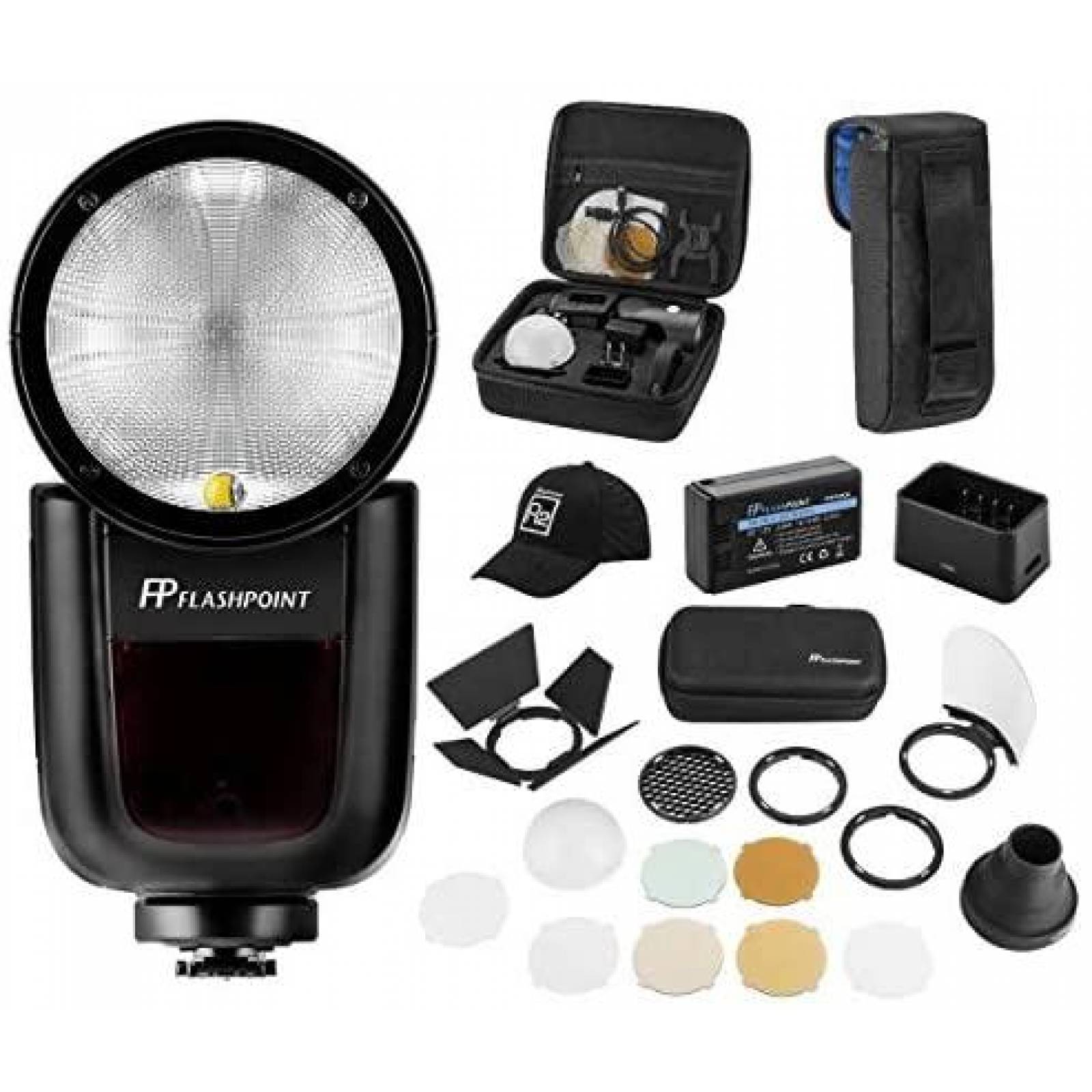 Kit de Fotografia Flashpoint Flash + Accesorios -Negro