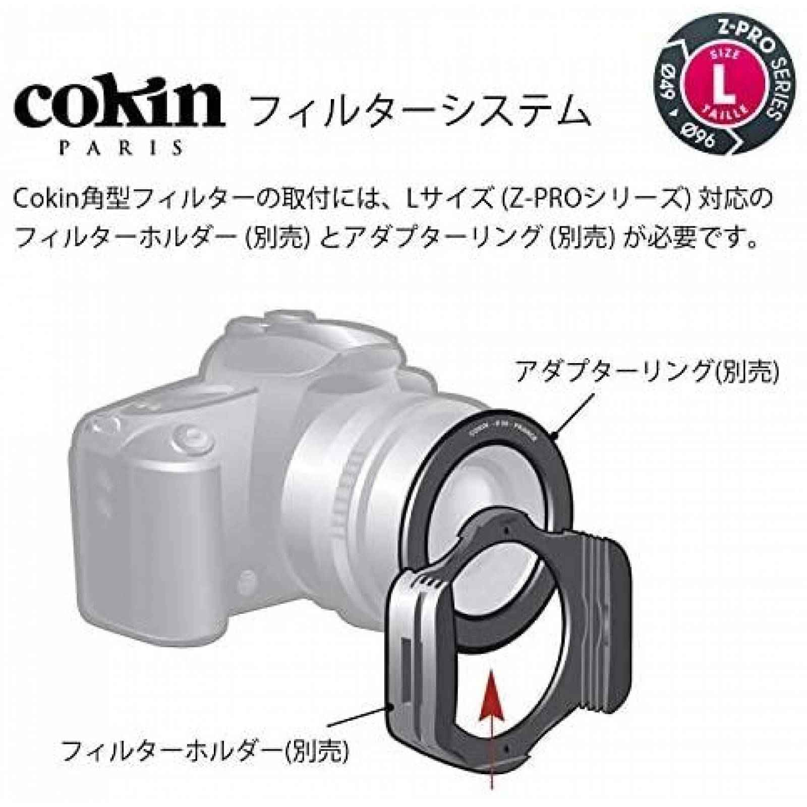 Filtro Cokin ND 1024 Para Camara Foto Y Video XL (X)