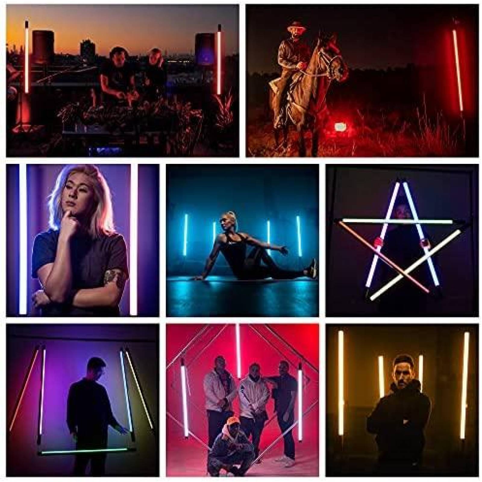 Tubo de Iluminacion DF DIGITALFOTO Longitud de 4 Pies LED