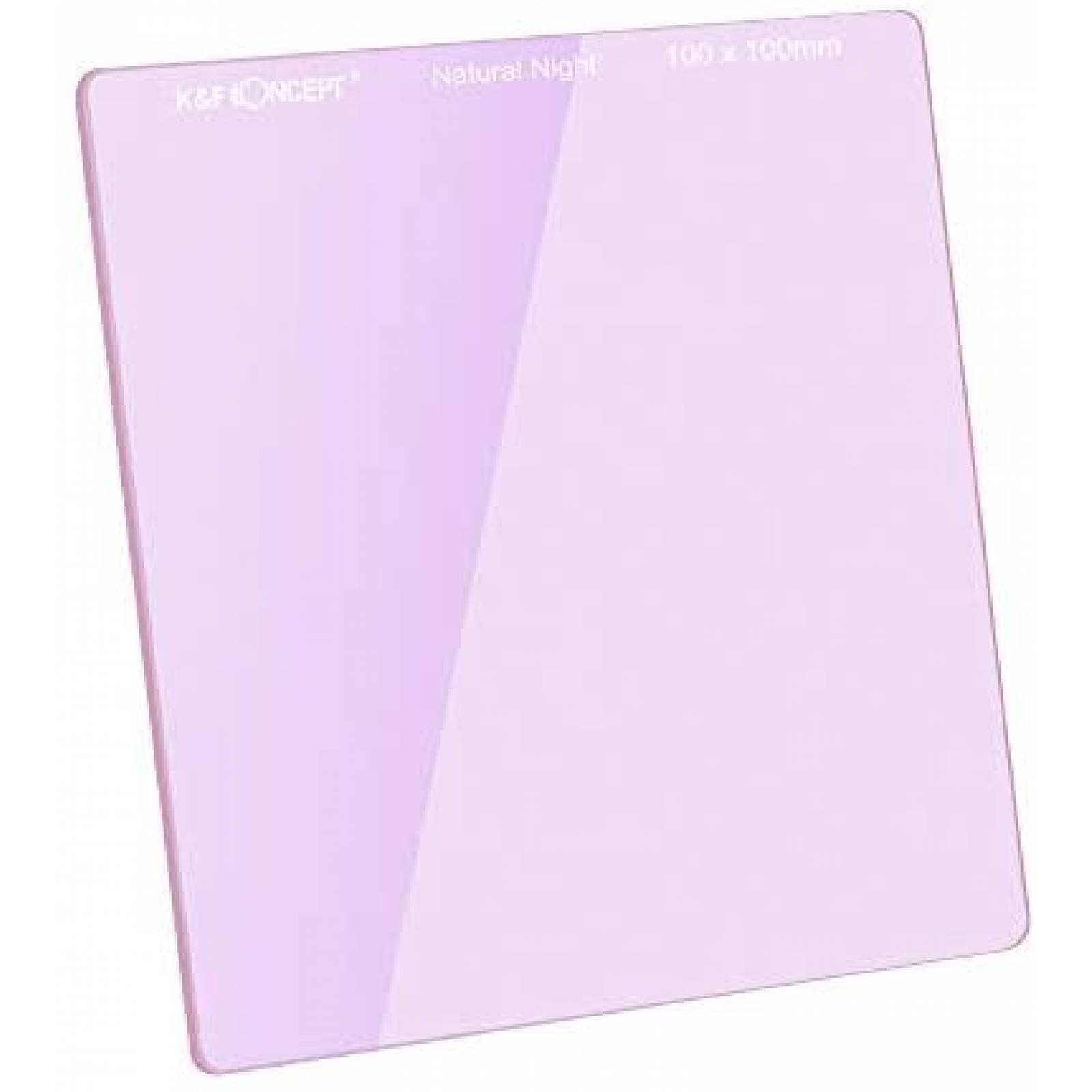 Filtro de Luz Natural K&F Concept 72mm Impermeable -Morado