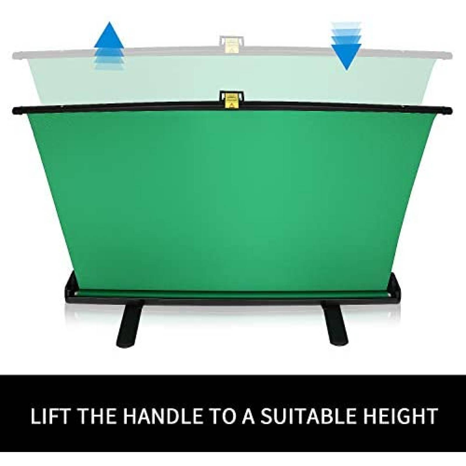 Pantalla Verde ShowMaven 58'' Plegable con Marco de Bloqueo