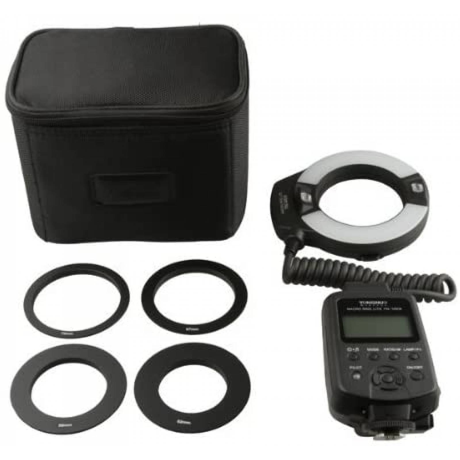 Flash de Anillo YONGNUO YN-14EX para Canon EOS DSLR -Negro