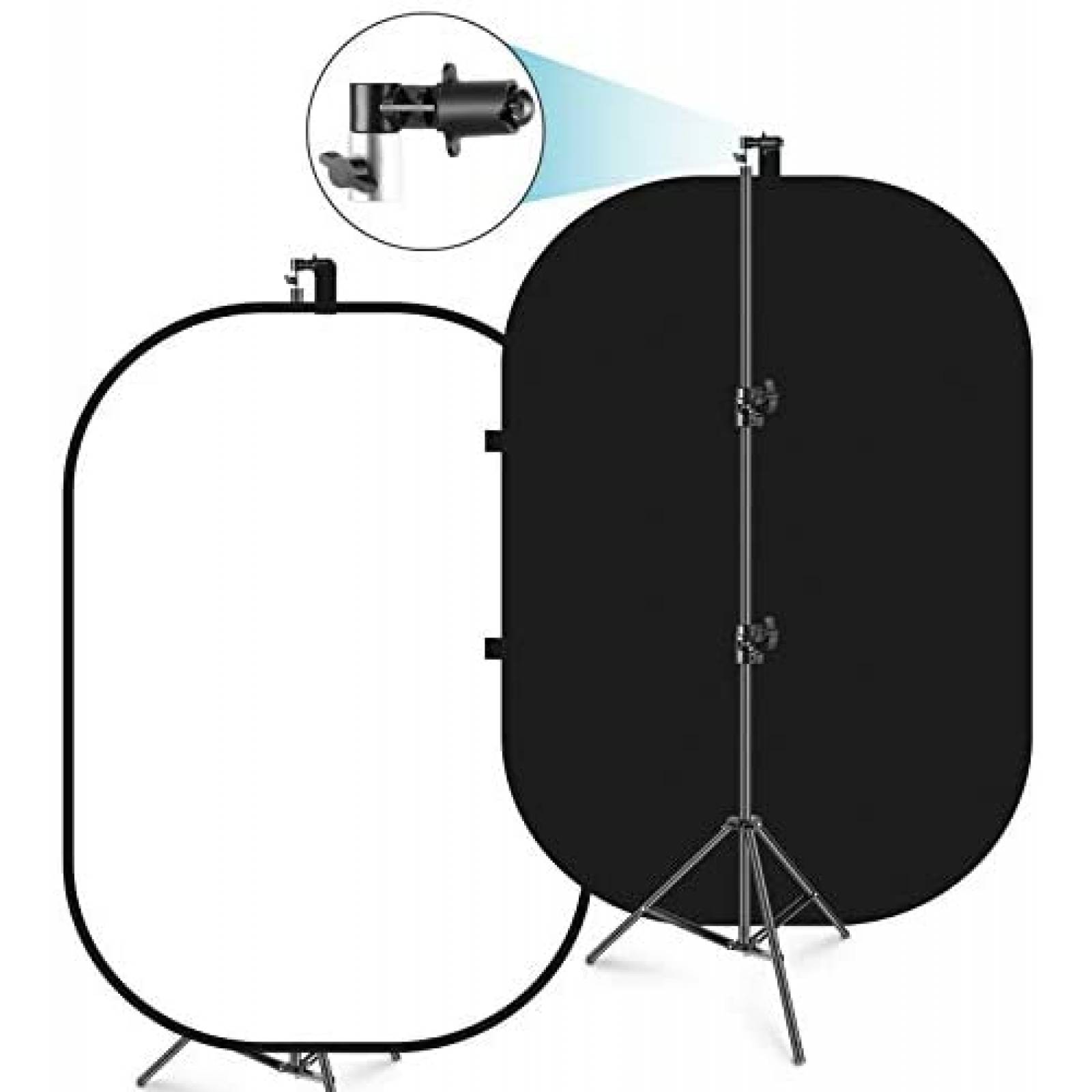 Fondo Fotografico Neewer 5 x 7'' Plegable Profesional -Negro