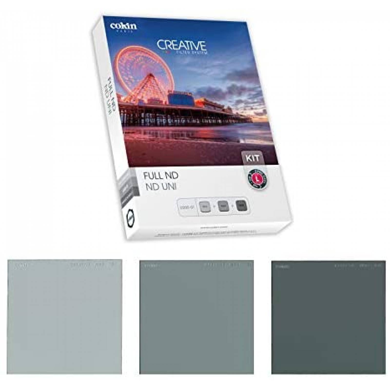 Kit filtro cuadrado Cokin creativo ND 100mmX100mm -Negro