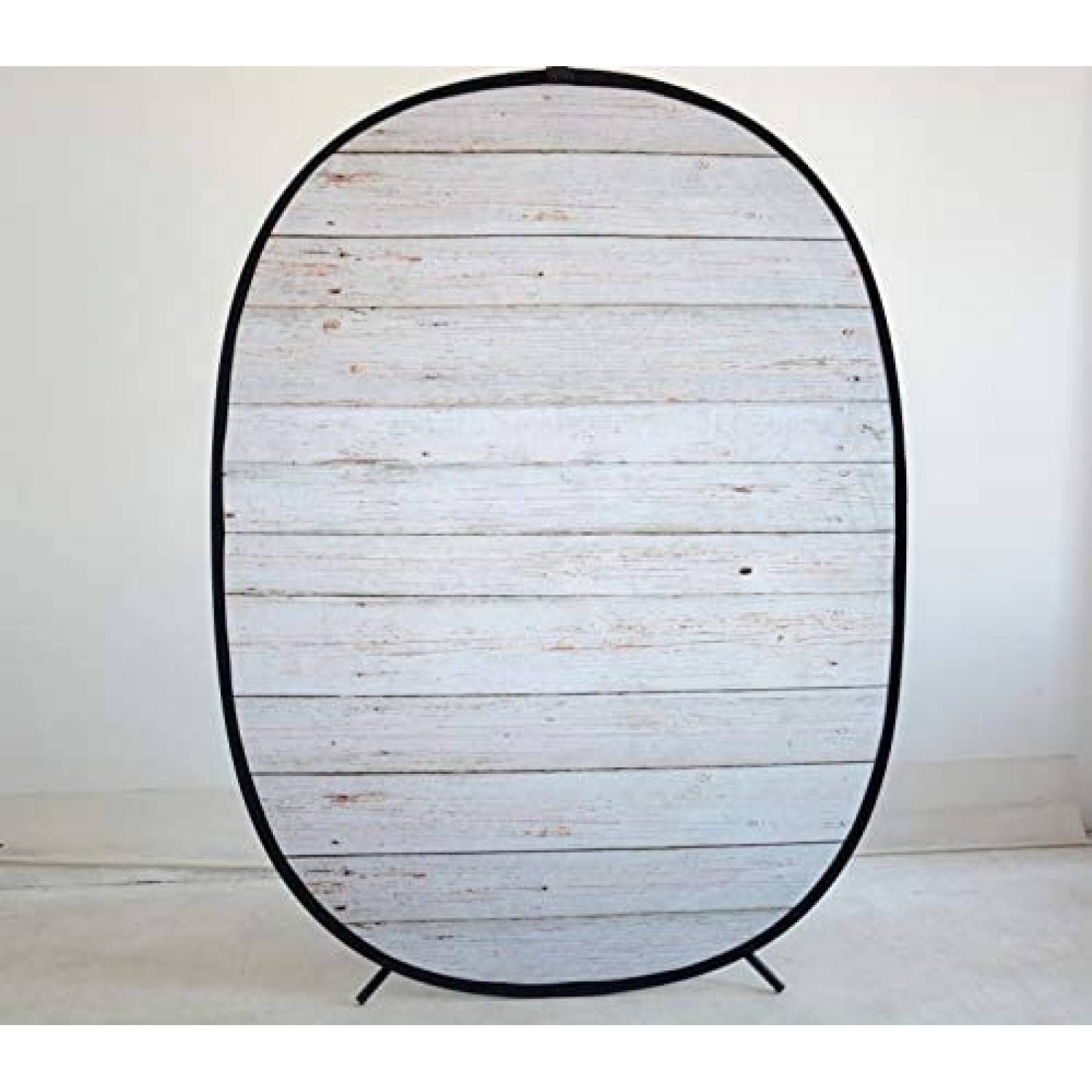 Fondo de Fotografia 4.9 x 6.6 ft Plegable con Soporte -Gris