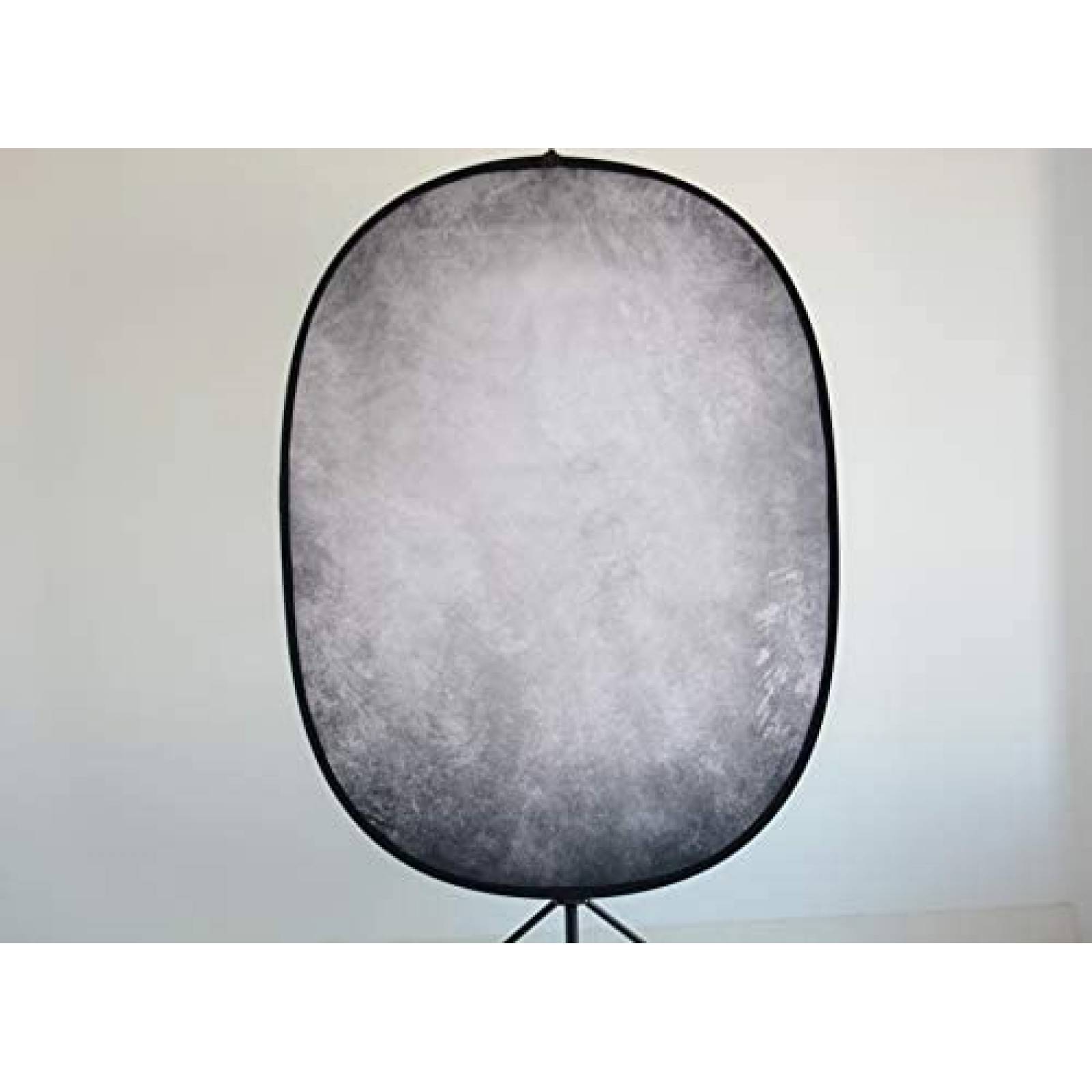 Fondo de Fotografia 4.9 x 6.6 ft Plegable con Soporte -Gris