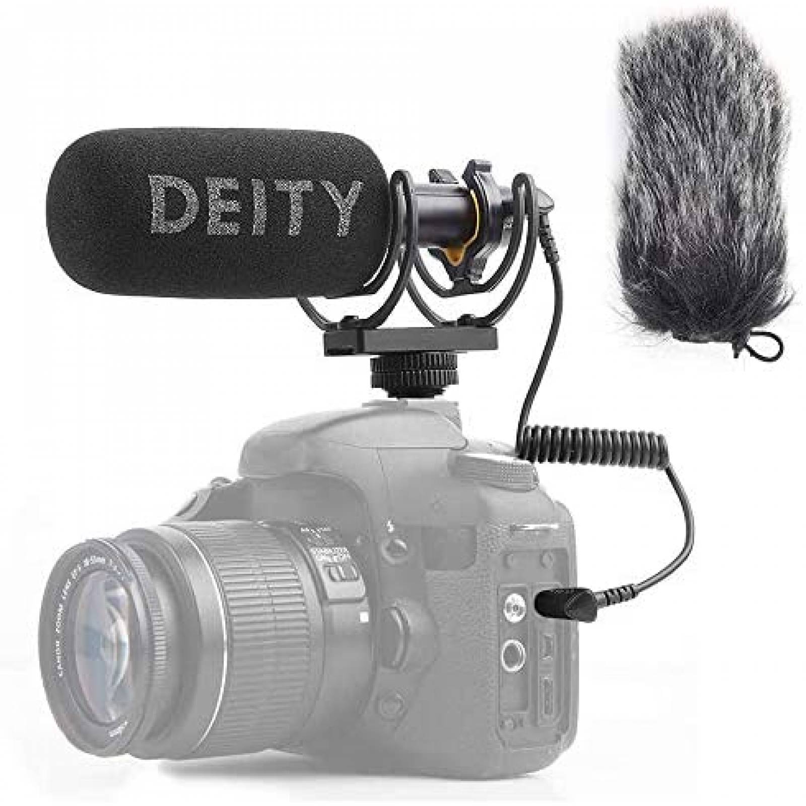 Microfono para Camara DSLR Deity V-Mic D3 Cardioide -Negro