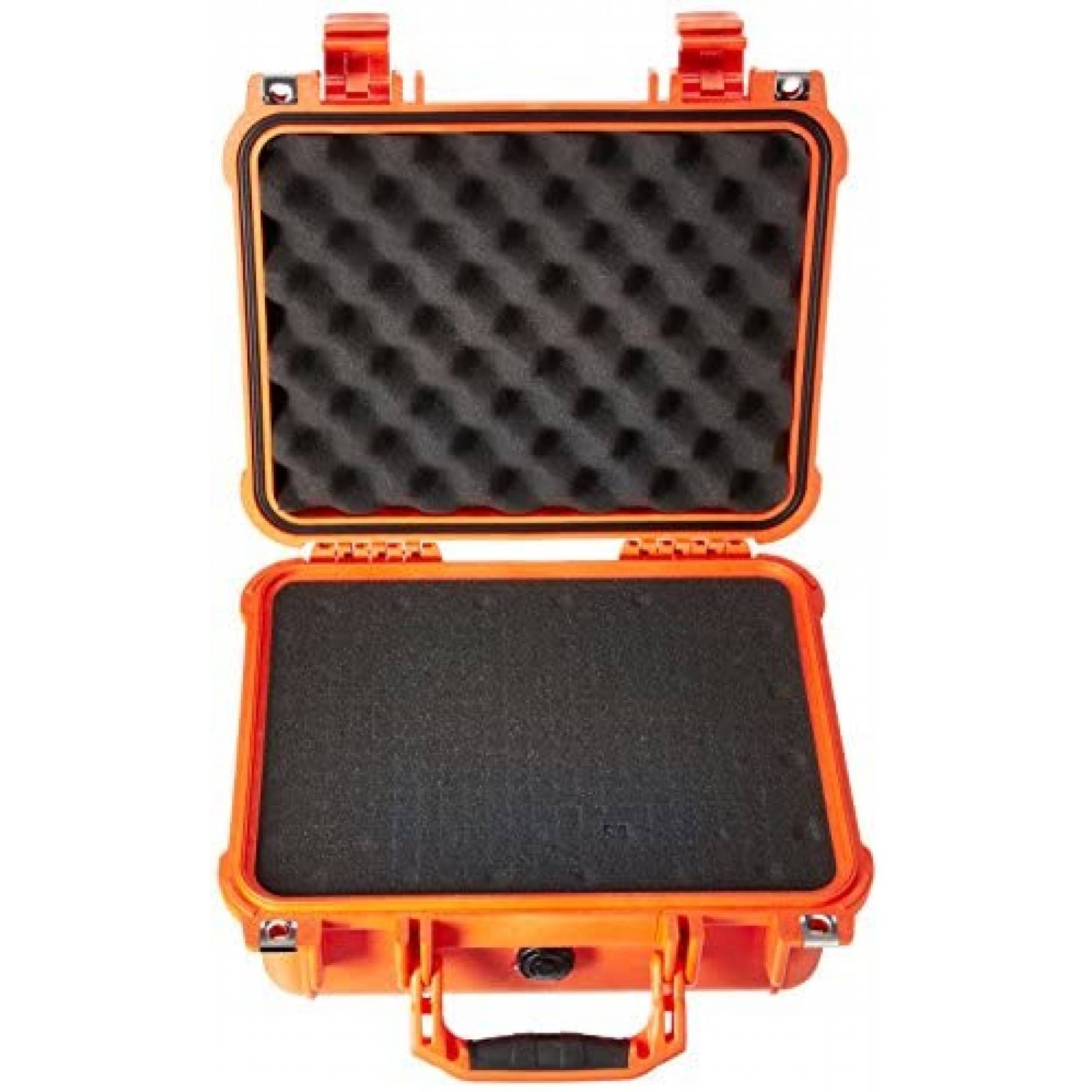 Estuche para Camara Pelican 1400 con Foam -Naranja