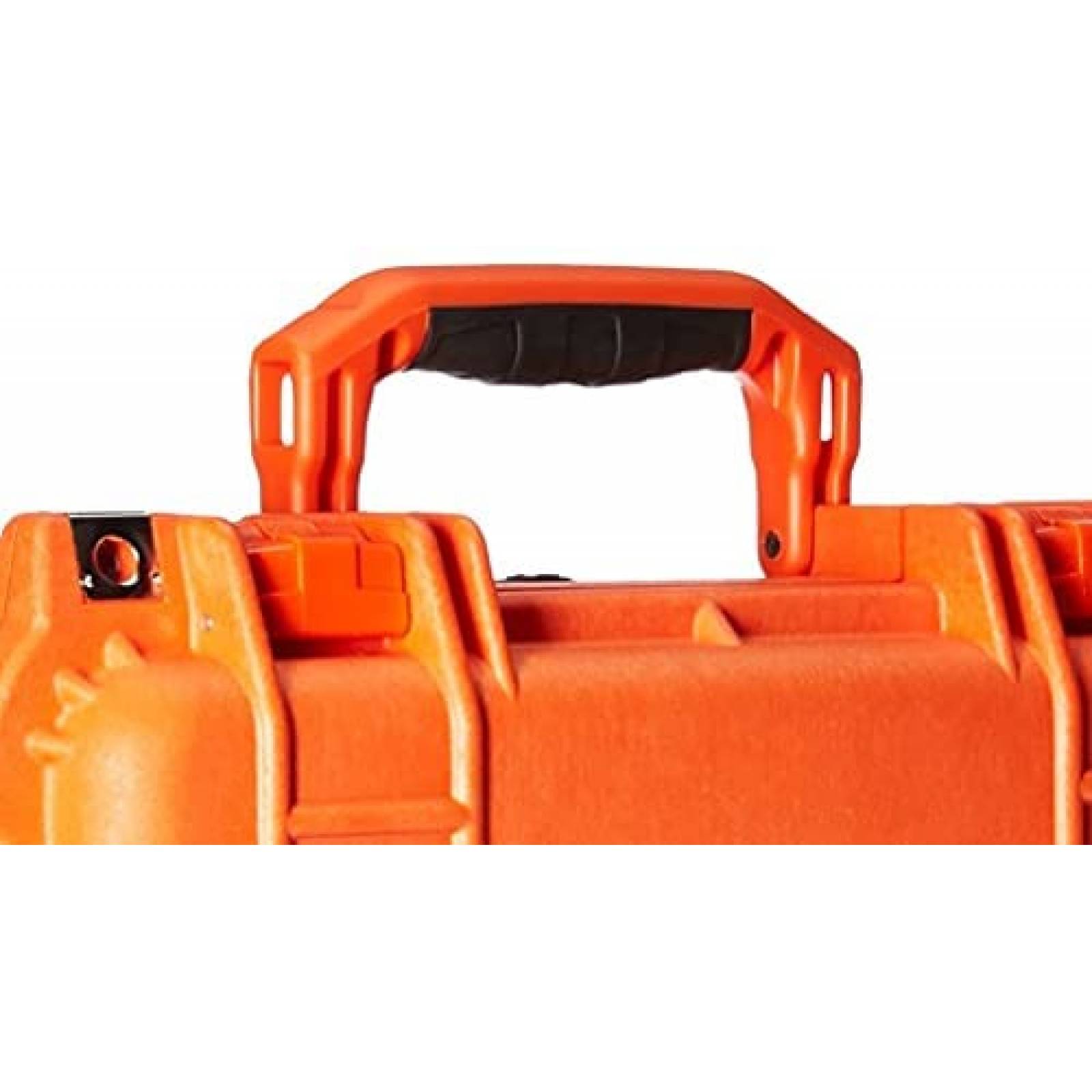 Estuche para Camara Pelican 1400 con Foam -Naranja
