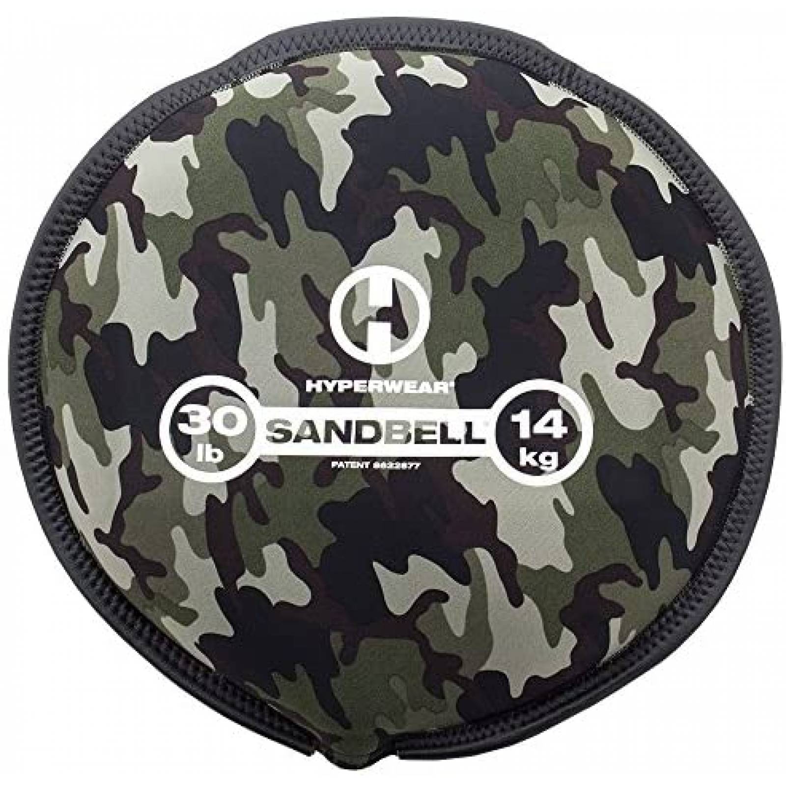 Saco de Arena Hyperwear SandBell de 14 Kg -Camuflaje