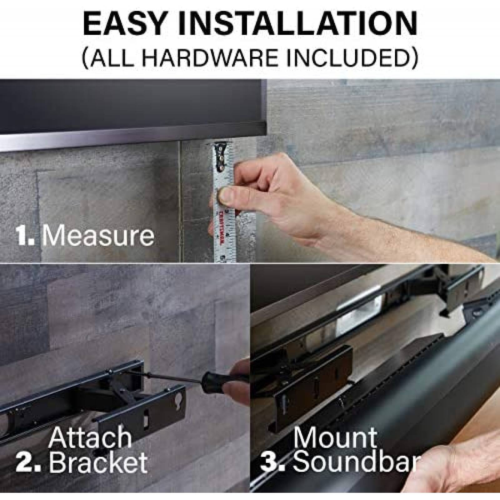 Soporte Sanus OSSAWM1-B2 para Barra de Sonido Sonos Arc