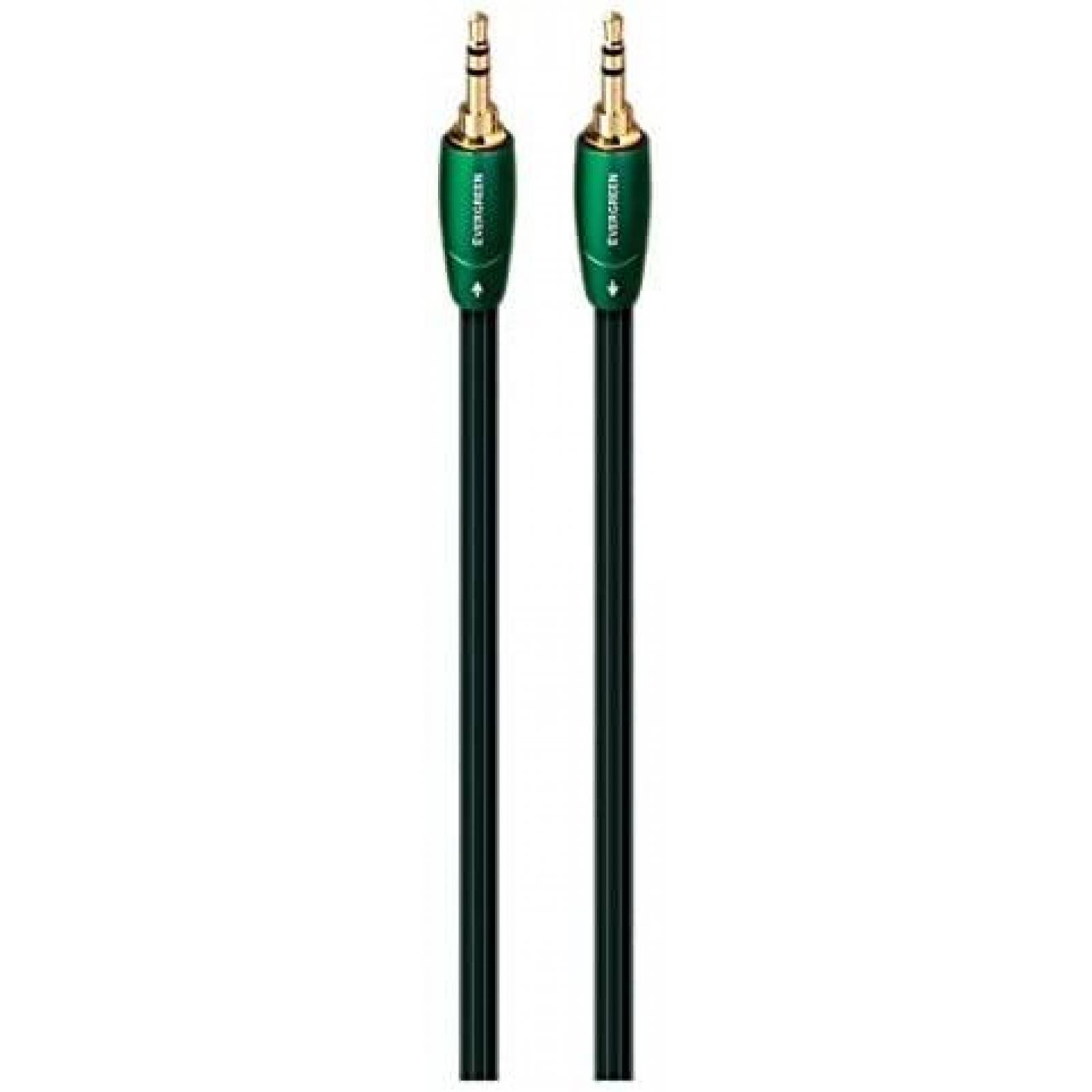 Cable AudioQuest Evergreen 3.5 Mm Macho de 16.4 Pies -Negro