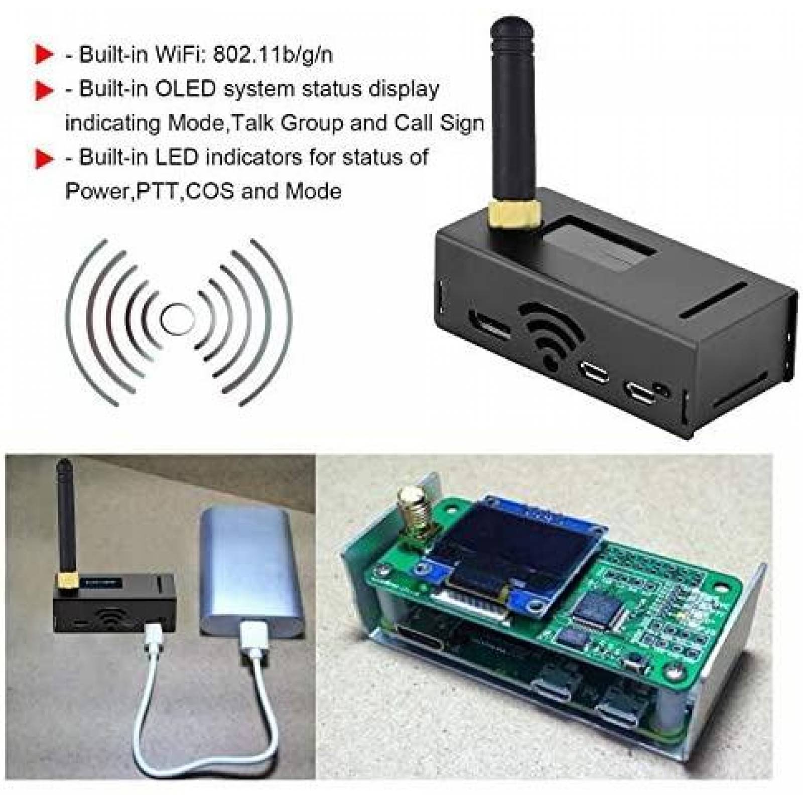 Modem de voz digital San Sheng Electronic Wifi DSTAR P25