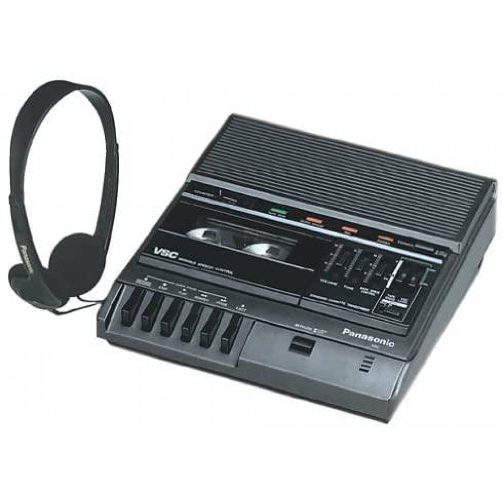 Transcriptor/Grabador de Casetes Panasonic RR-830 -Negro