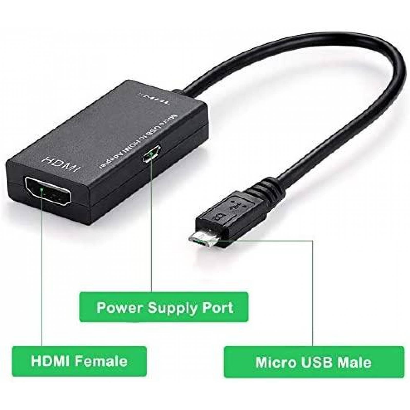 Cable Adaptador Meierjia MHL a HDMI 1080p Samsung Galaxy