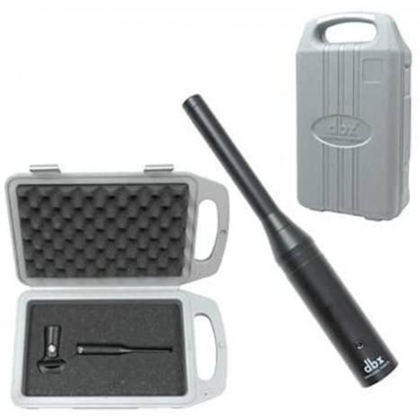 Microfono de caja de clip DBX PA RTA omnidireccional -Negro