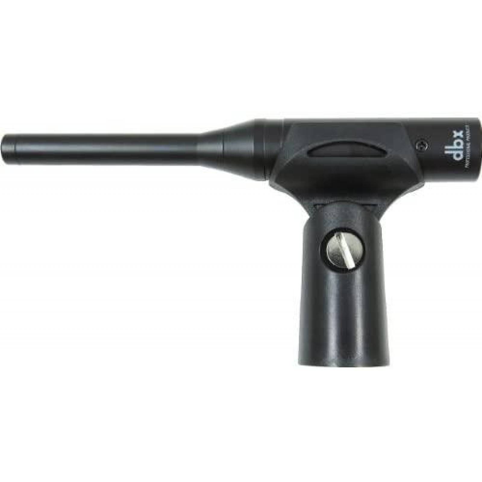 Microfono de caja de clip DBX PA RTA omnidireccional -Negro