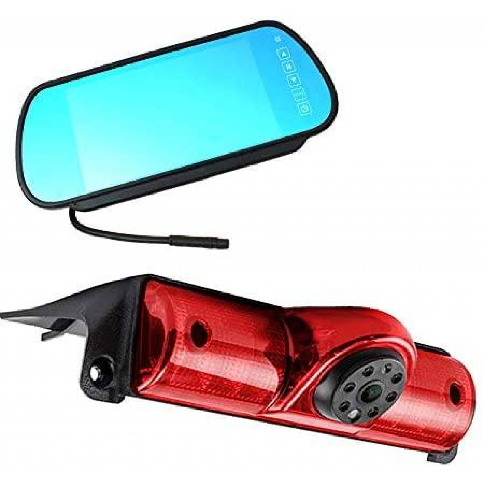 Camara de Reversa KOHIENWO para Savana 2005-2018 -Rojo