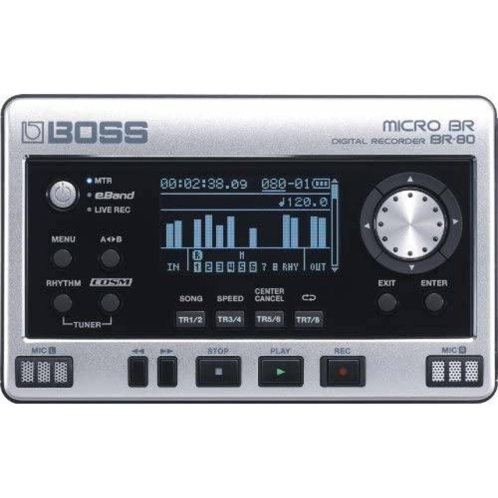 Grabador Digital BOSS MICRO BR-80 Portatil de Musica