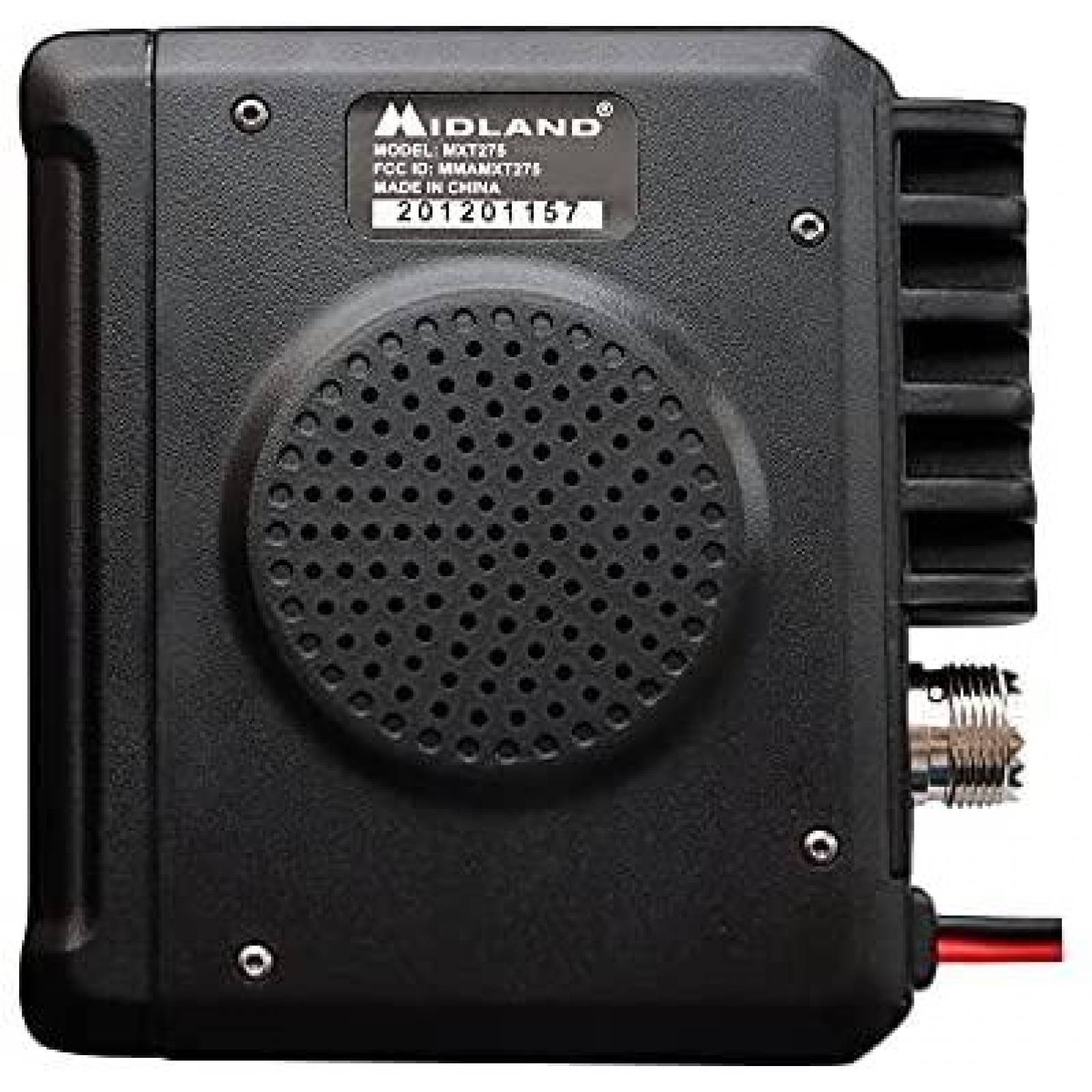 Radio bidireccional Midland GMRS con microfono de control