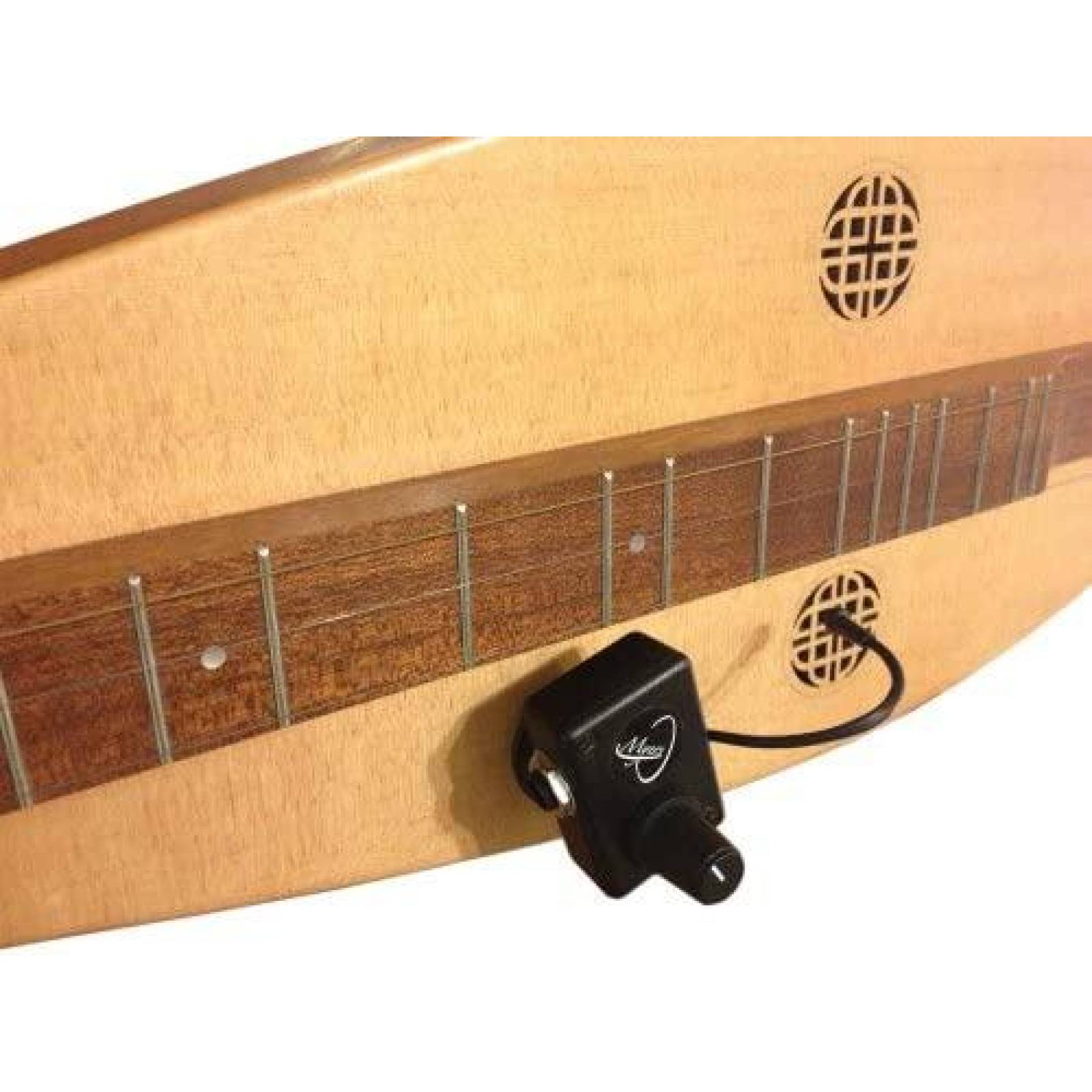 Pastilla Myers Pickups Mountain Dulcimer Micro-cuello -Negro