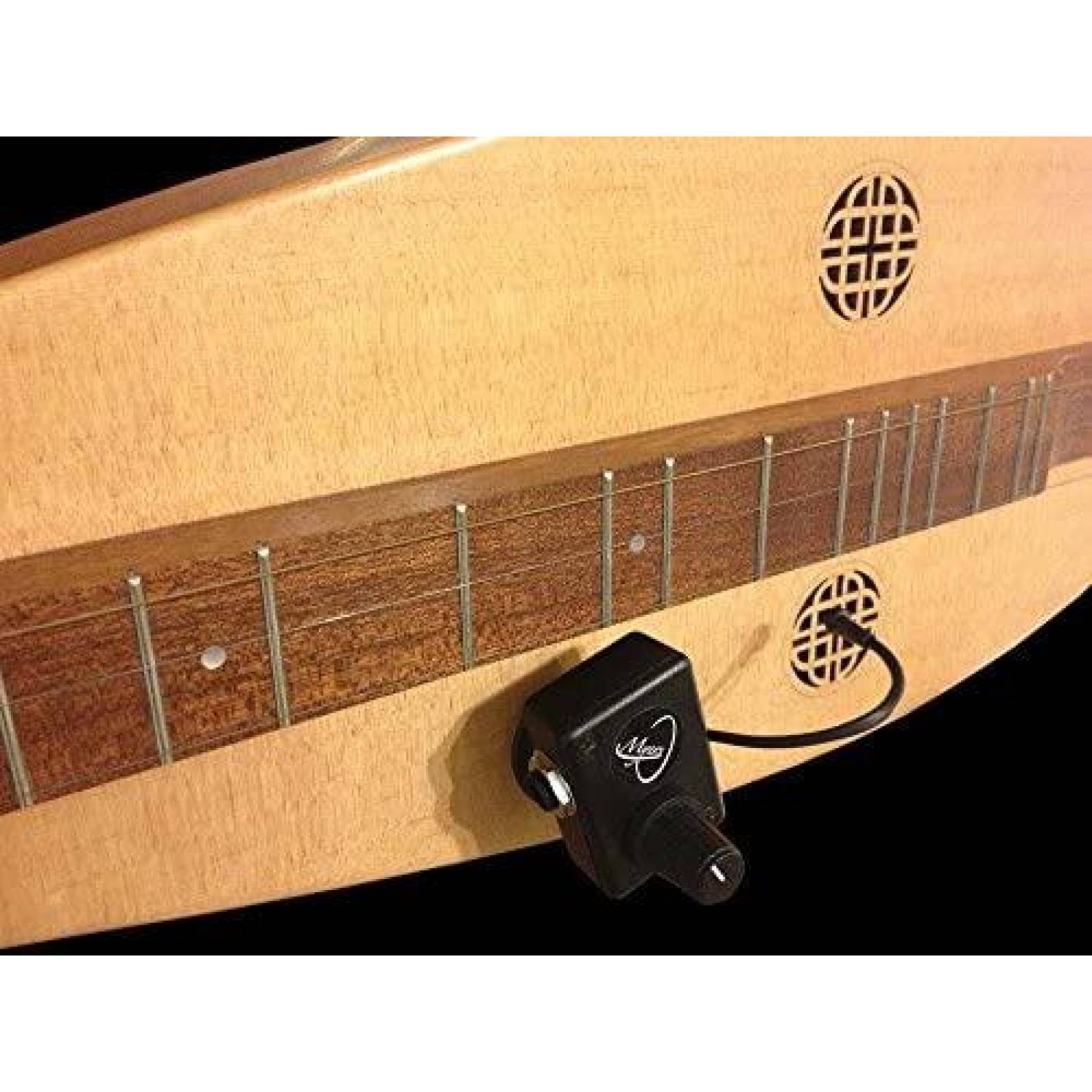 Pastilla Myers Pickups Mountain Dulcimer Micro-cuello -Negro