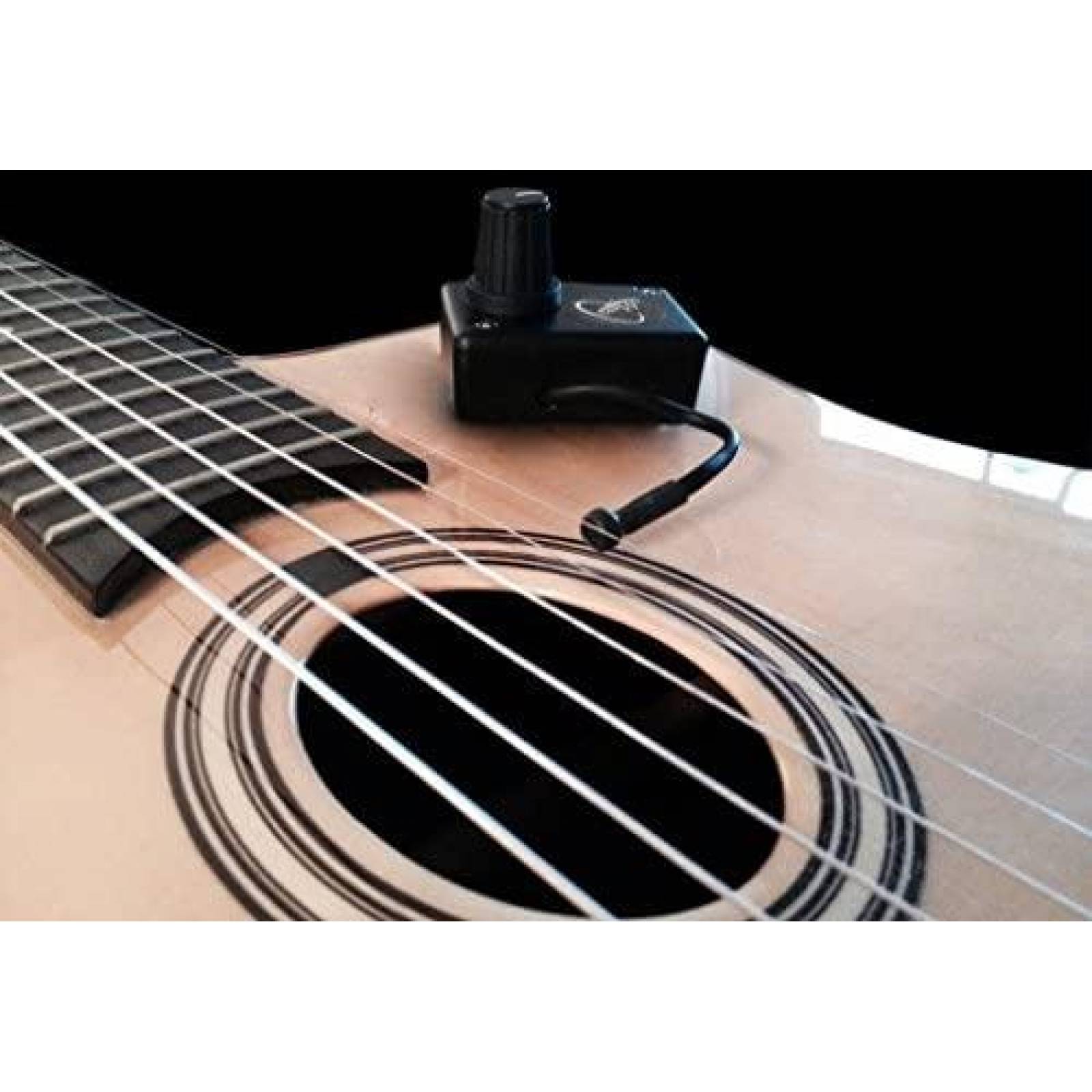 Pastilla Myers Pickups Mountain Dulcimer Micro-cuello -Negro
