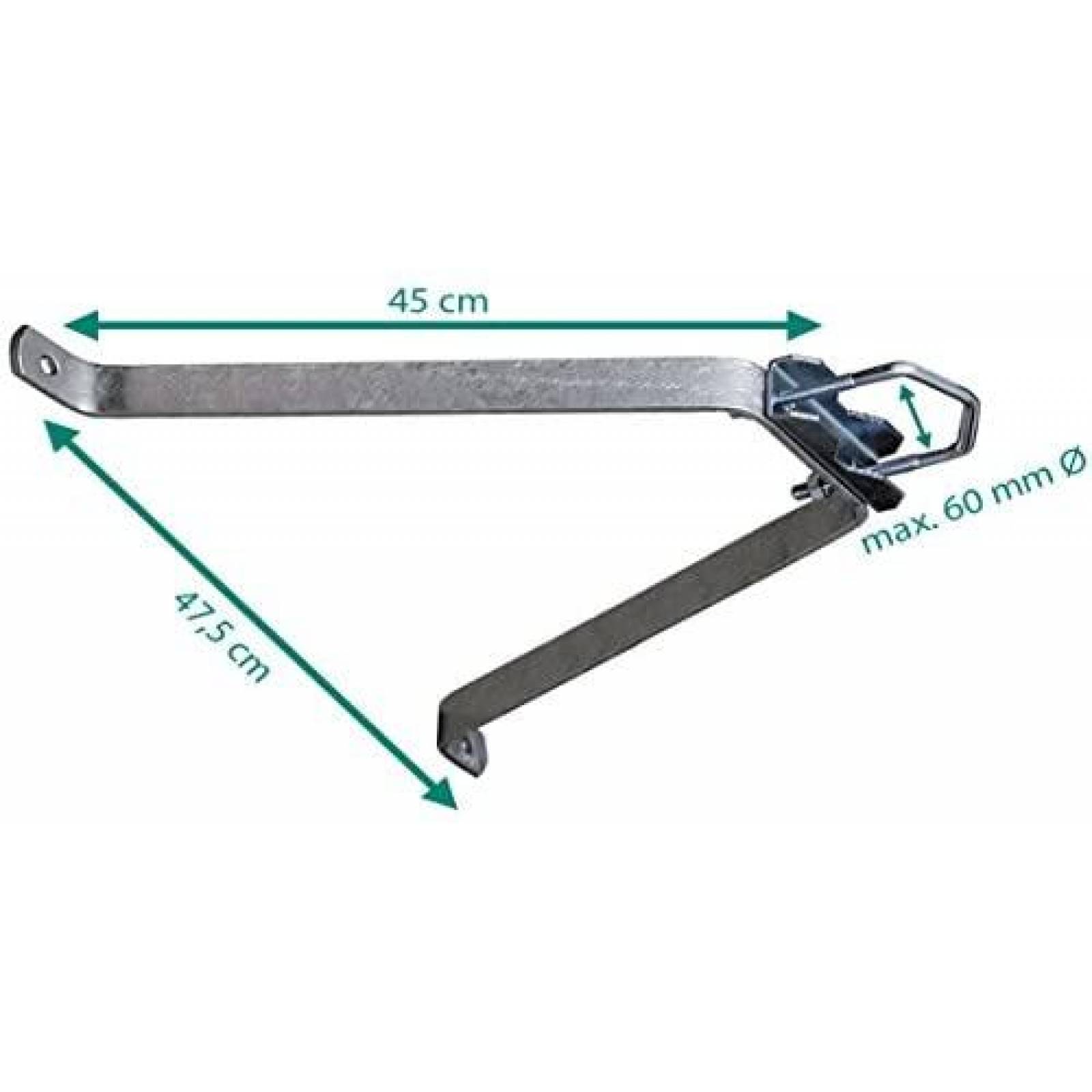 Soporte Satix SMN00201 De Tubo Antena Parabolica 50cm