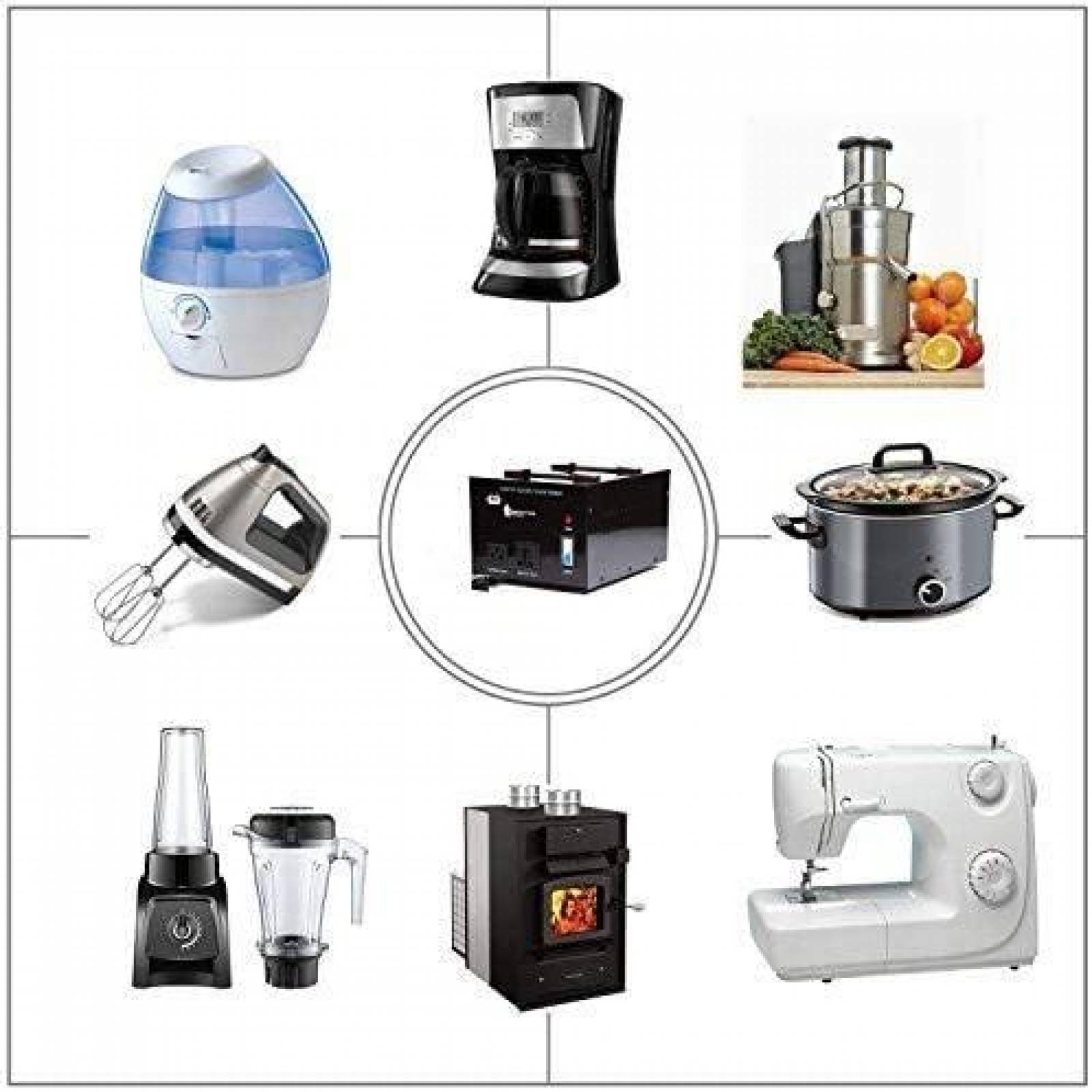 Transformador uyoyous ST 3000VA Alta resistencia 3000 vatios