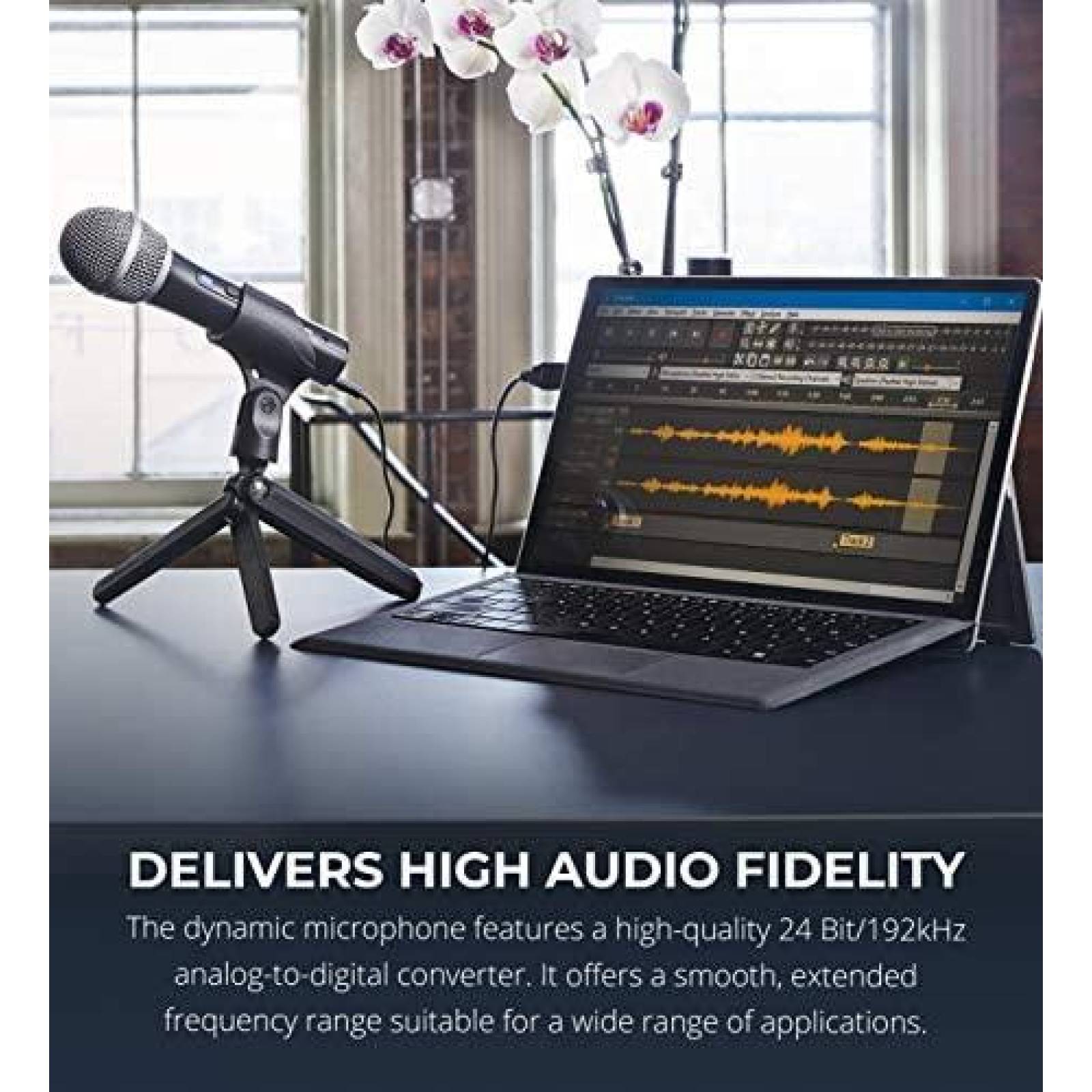 Microfono Audio-Technica ATR2100X-USB USB con Accesorios