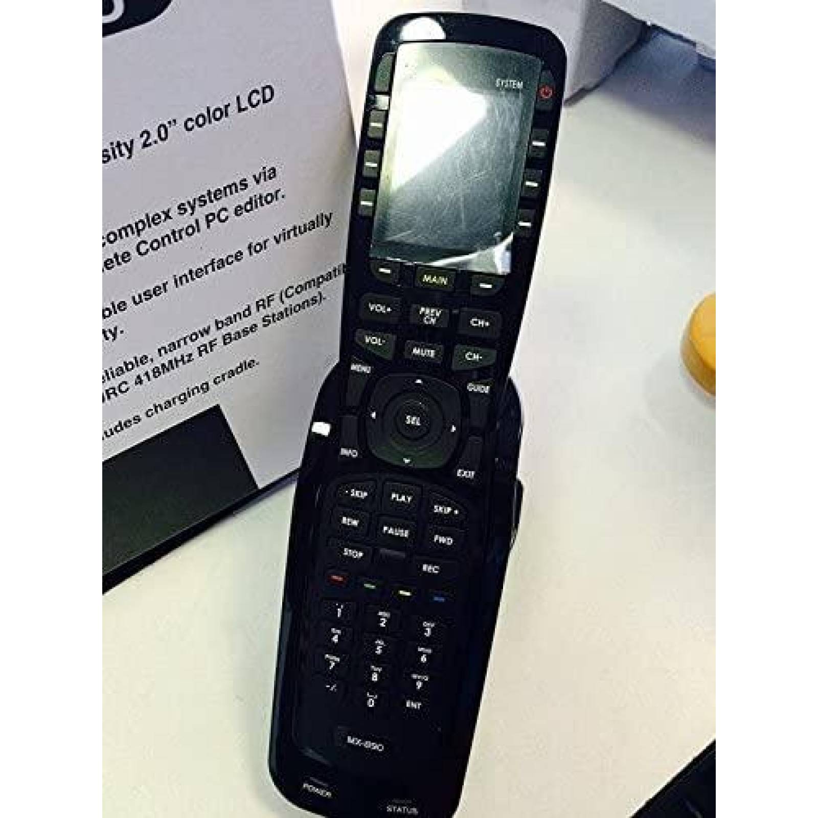 Control Remoto URC MX-890 Rango de 100 pies -Negro