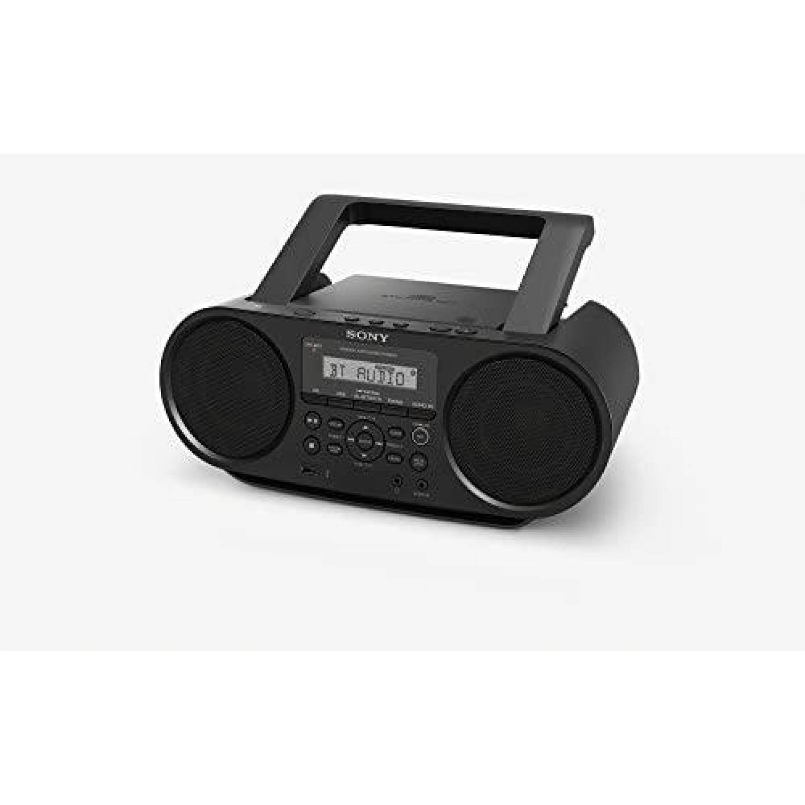 Boombox Sony ZSRS60BT CD/Bluetooth/NFC/USB/FM/AM -Negro
