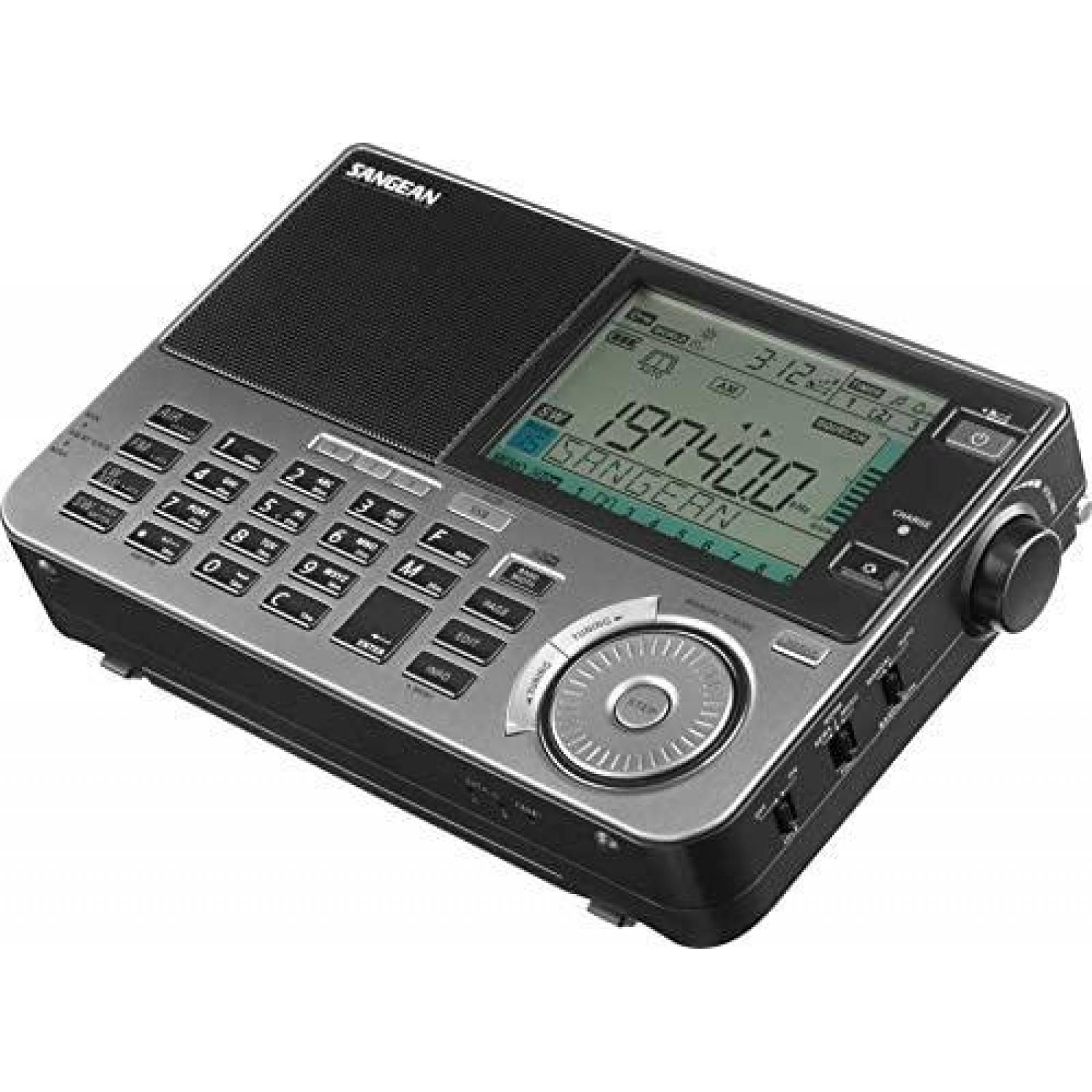 Radio Sangean ATS-909X2 USB AUX 2.5mm LCD 137 MHz -Gris