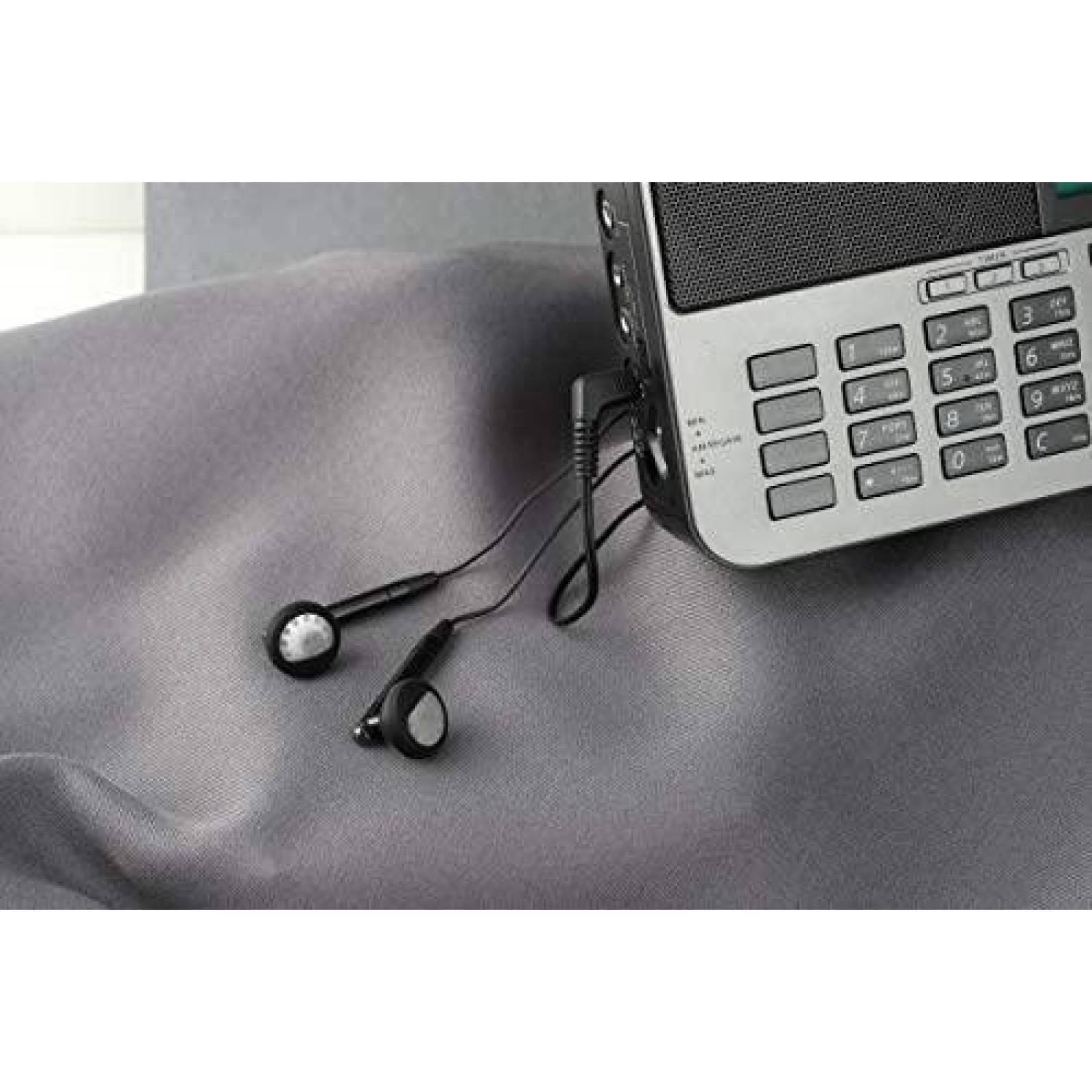 Radio Sangean ATS-909X2 USB AUX 2.5mm LCD 137 MHz -Gris