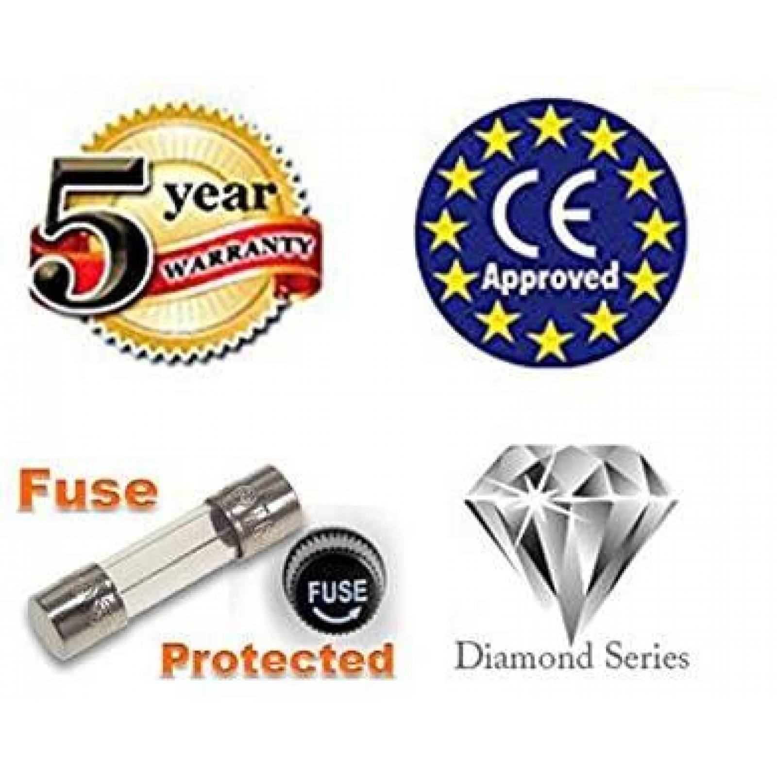 Transformador Dynastar DS5000 110-220 a 220-240 voltios
