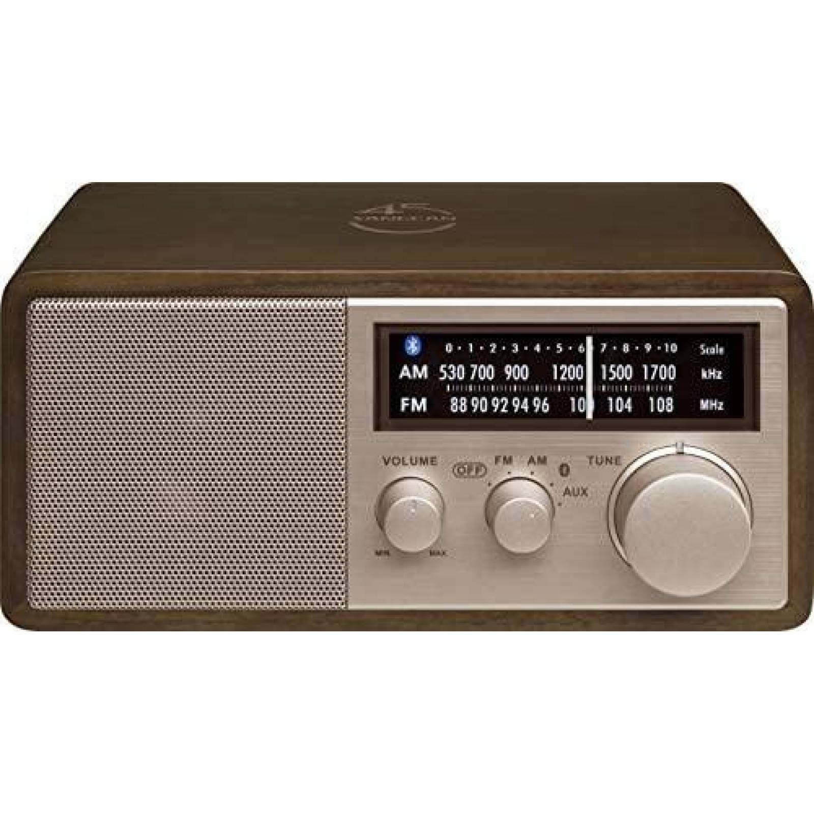 Radio Sangean WR-16SE AM/FM/USB/AUX/Bluetooth -Cafe