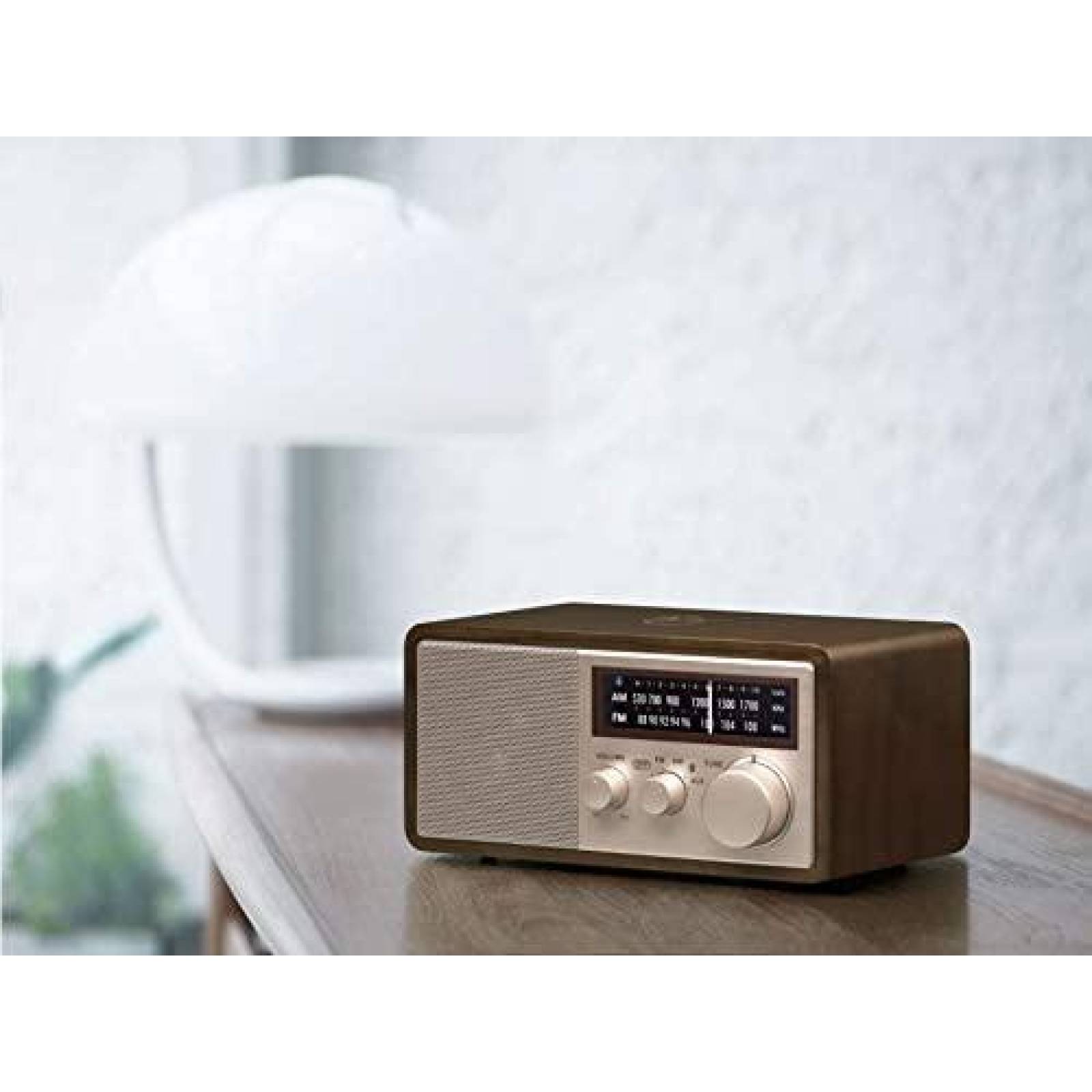 Radio Sangean WR-16SE AM/FM/USB/AUX/Bluetooth -Cafe