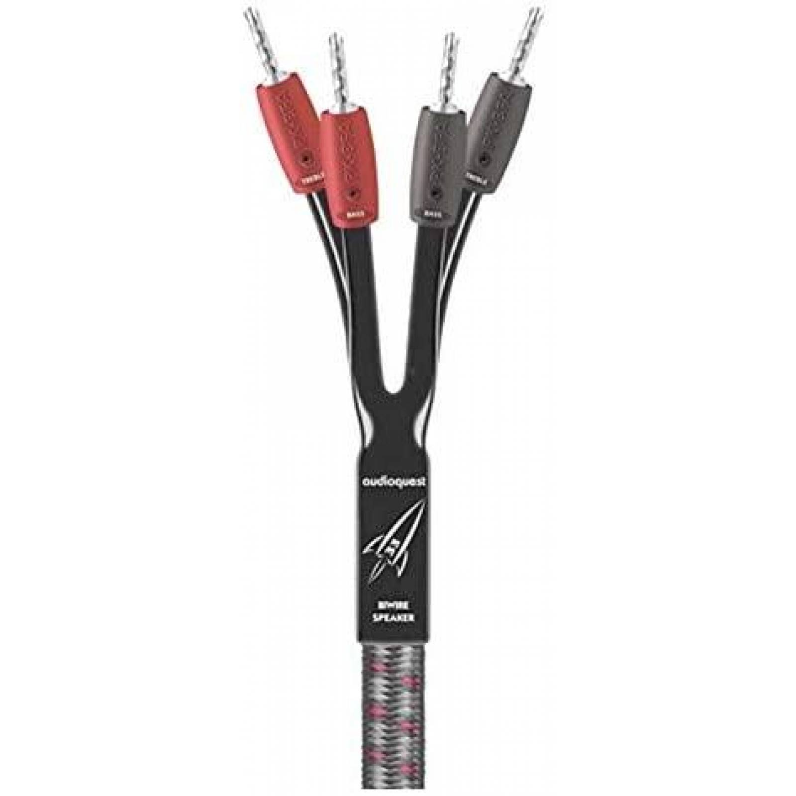 Cable para Bocina AudioQuest Rocket 33 10ft BiWire -Negro